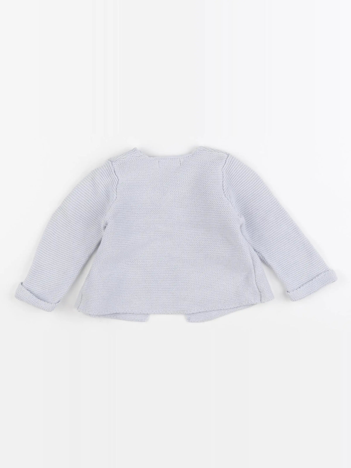 Vertbaudet - gilet bleu - 6 mois