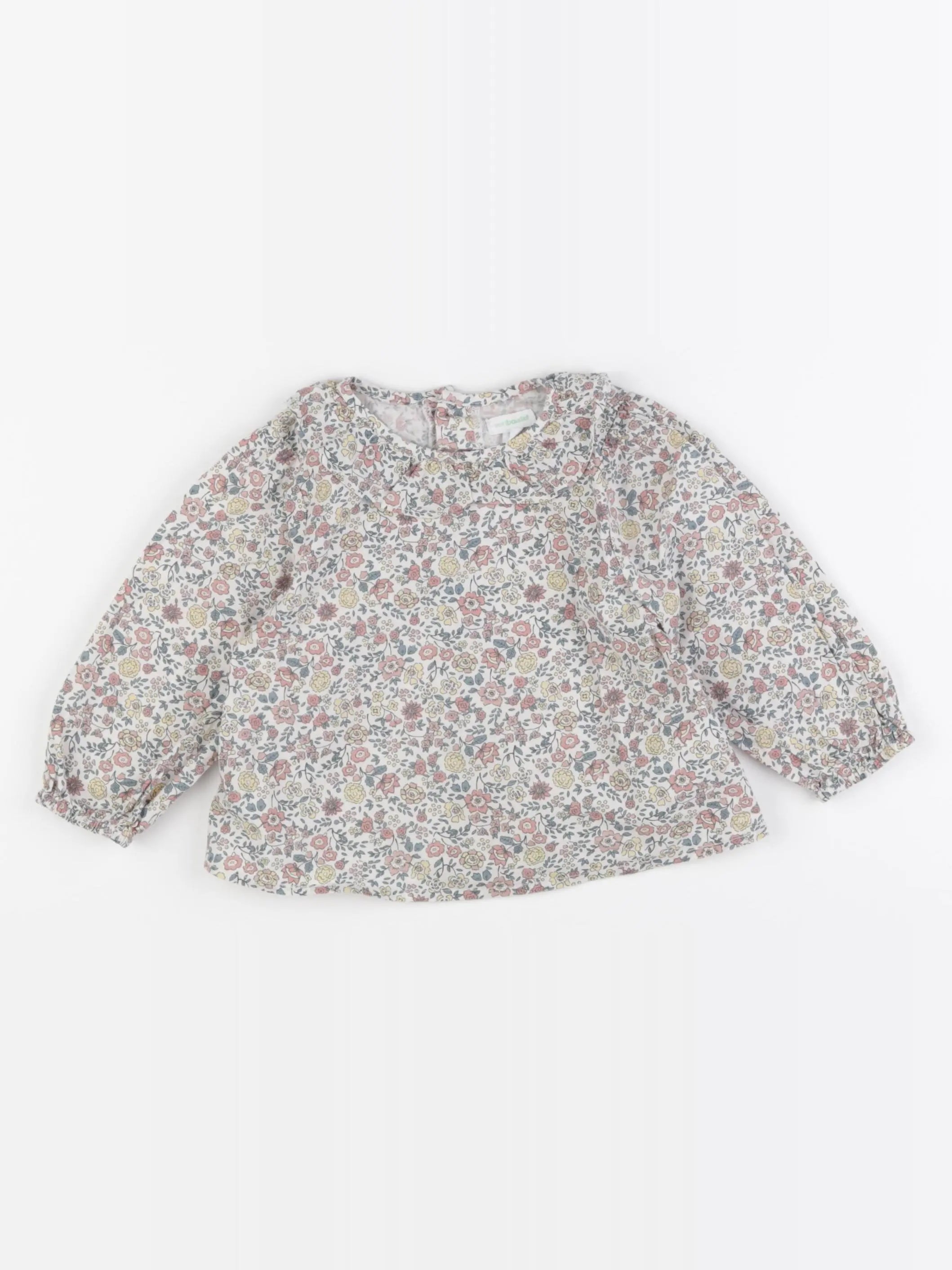 Vertbaudet - blouse multicolore - 18 mois