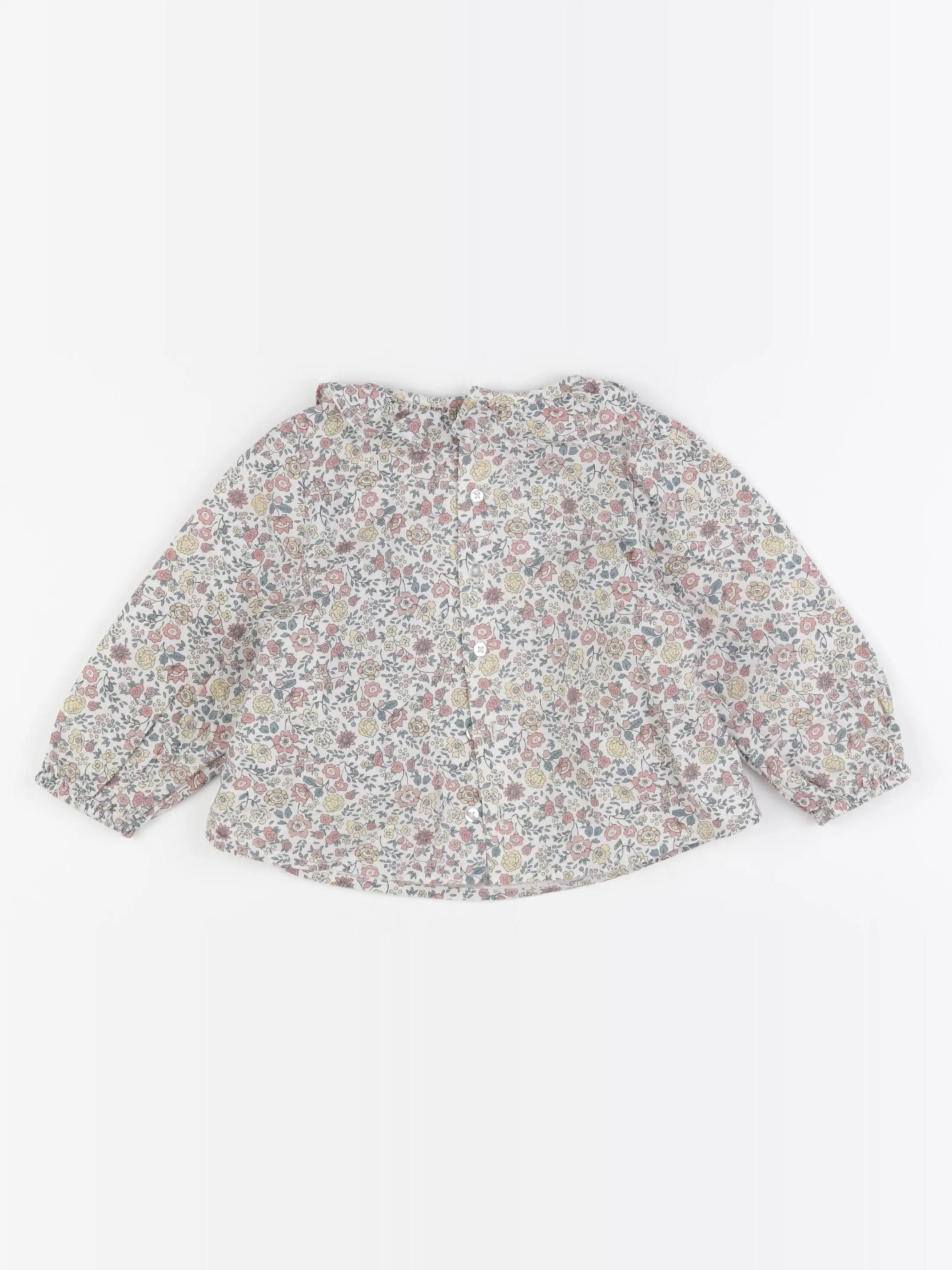 Vertbaudet - blouse multicolore - 18 mois