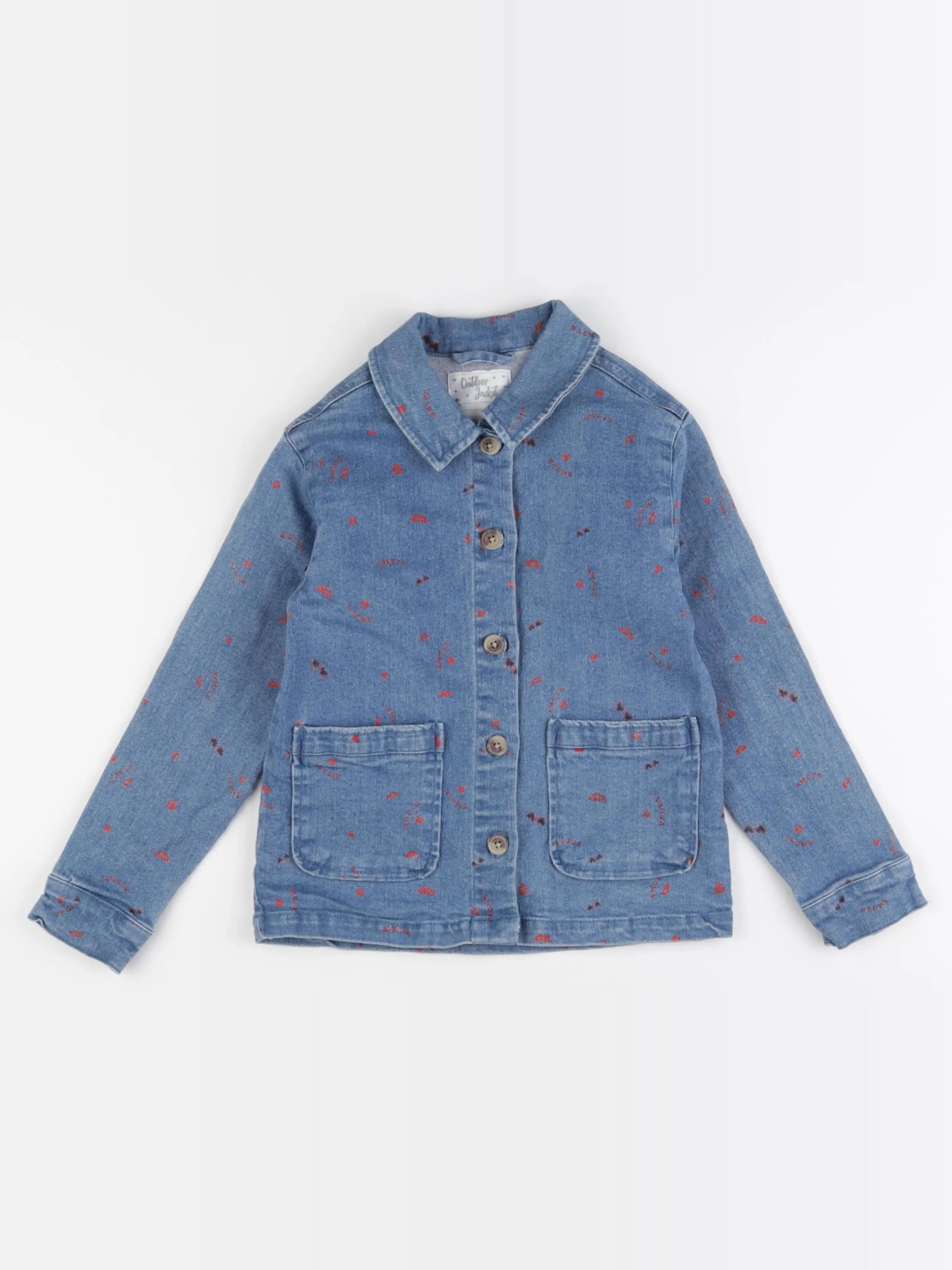 Vertbaudet - veste bleu - 8 ans