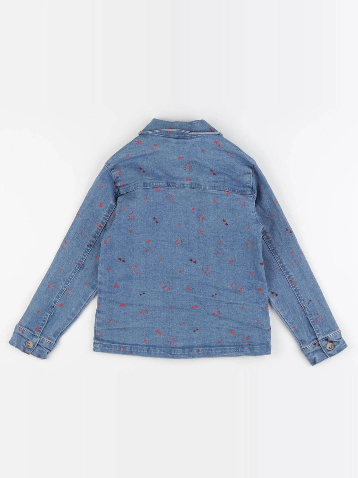 Vertbaudet - veste bleu - 8 ans