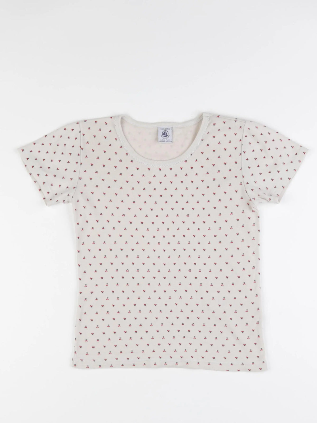 Petit Bateau - maillot de corps beige - 8 ans