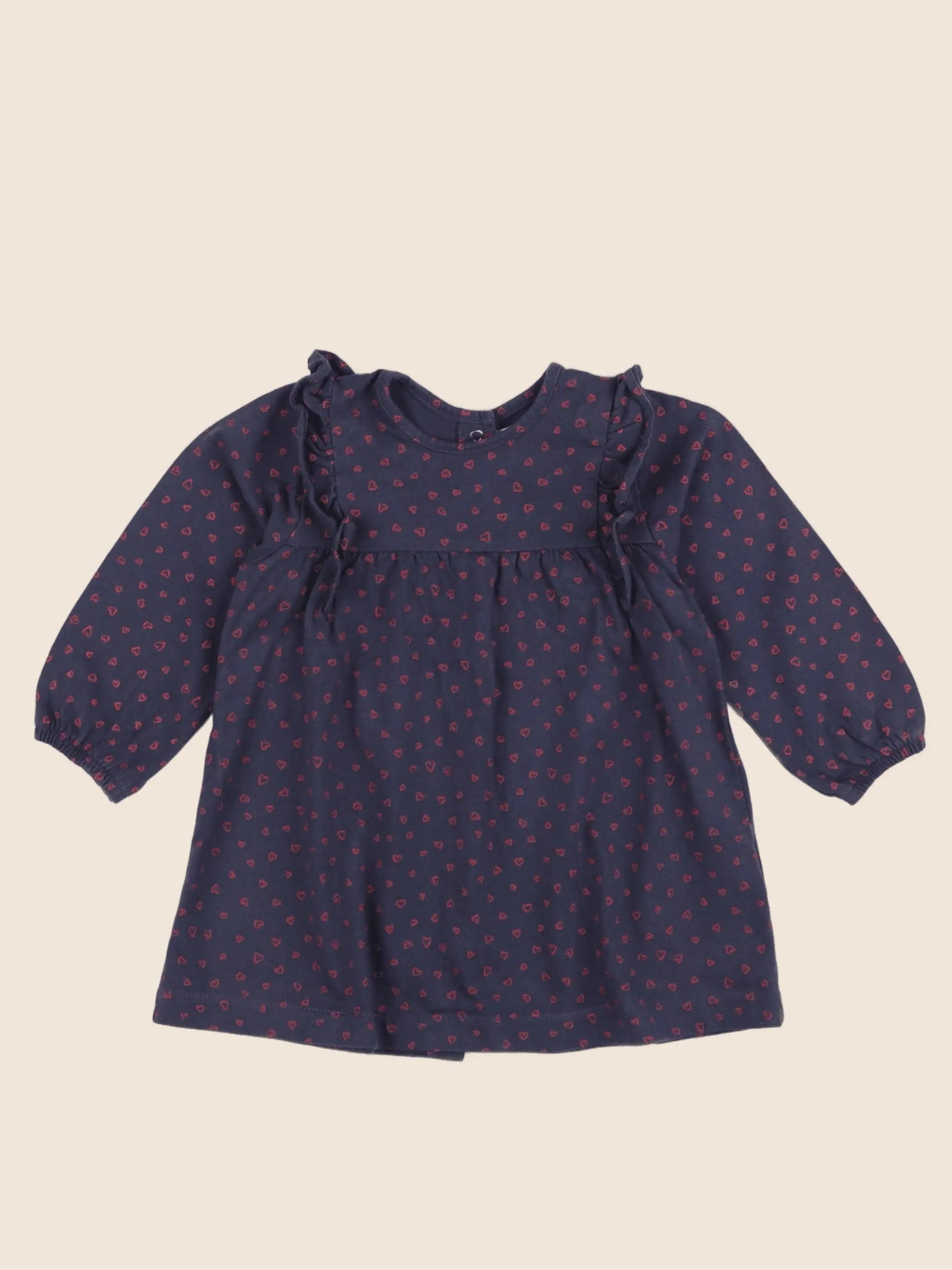 Vertbaudet - robe multicolore - 18 mois