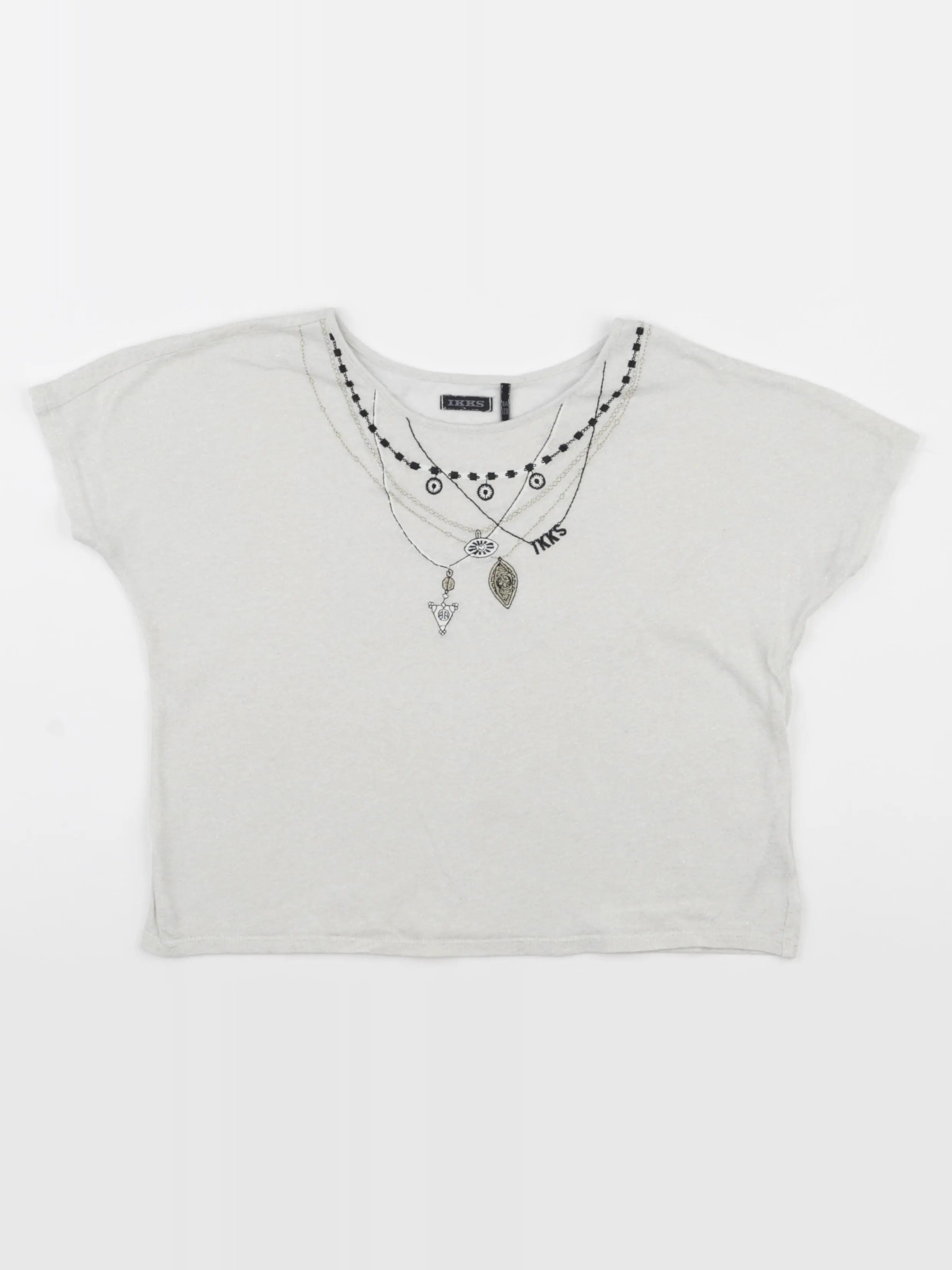 IKKS - tee-shirt or - 8 ans
