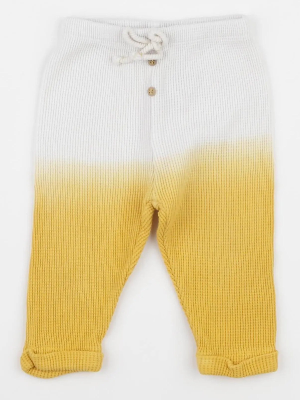 Zara - pantalon jaune - 6/9 mois