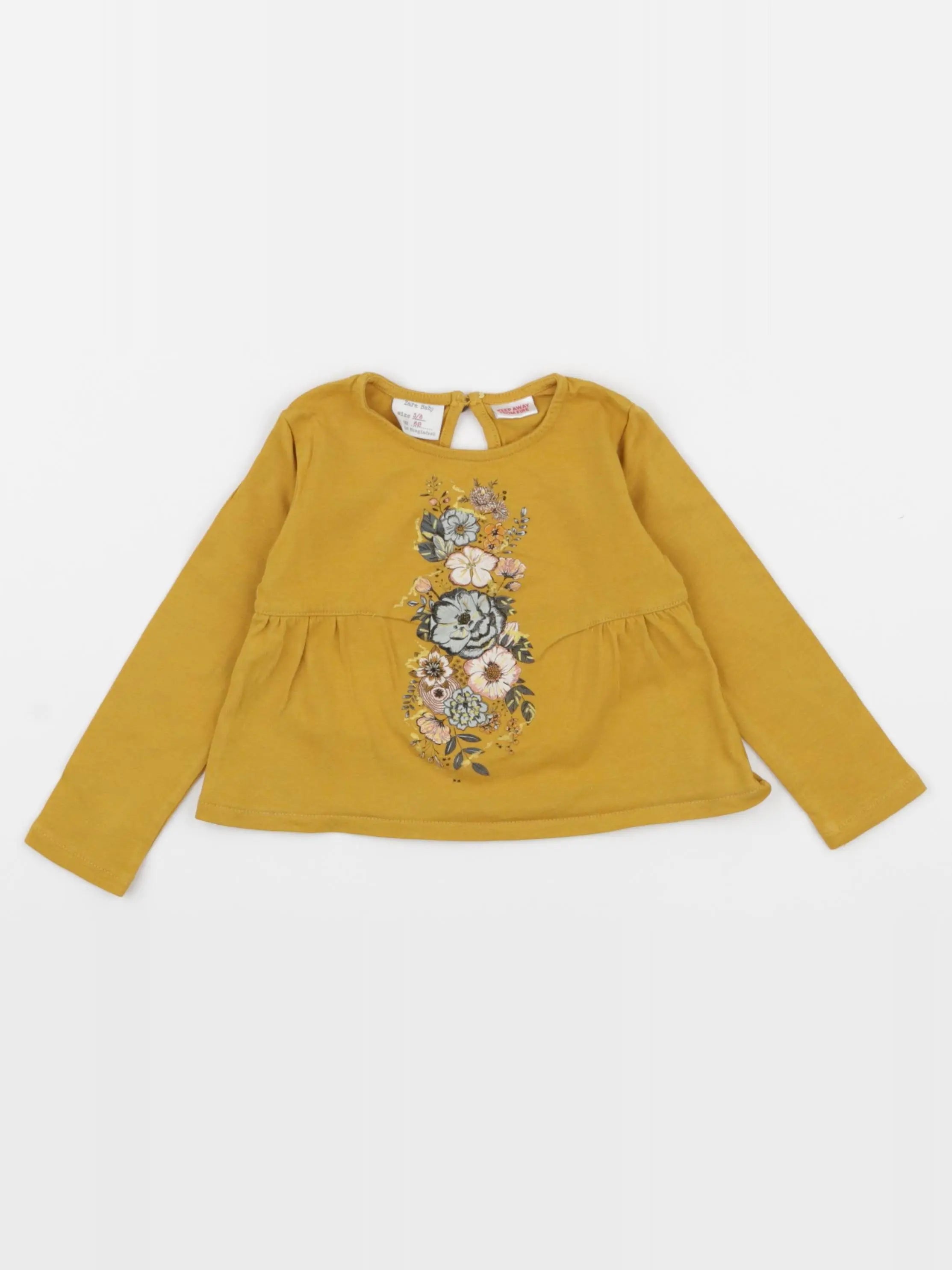 Zara - blouse multicolore - 3/6 mois