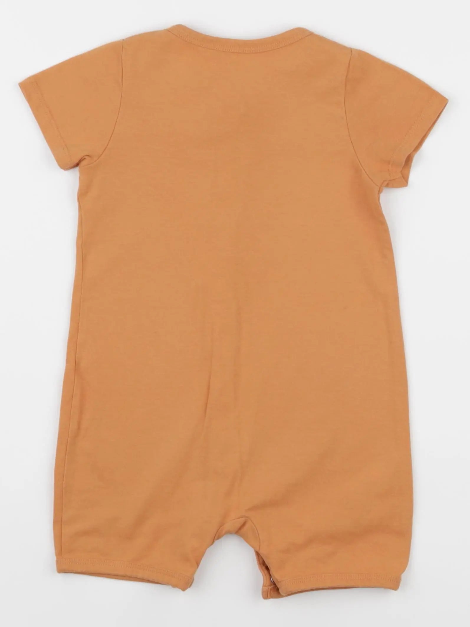 Vertbaudet - pyjama coton orange - 18 mois