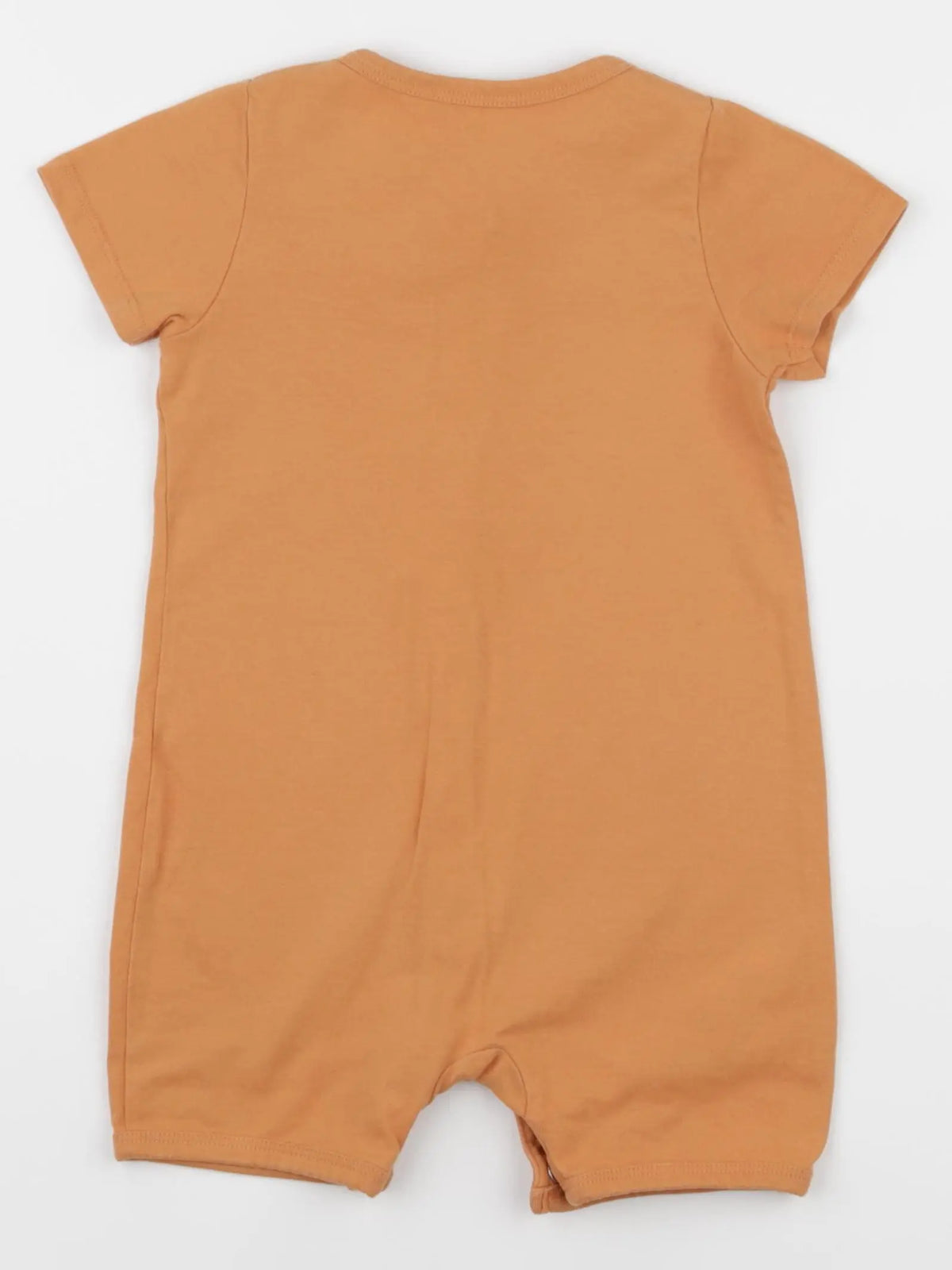 Vertbaudet - pyjama coton orange - 18 mois