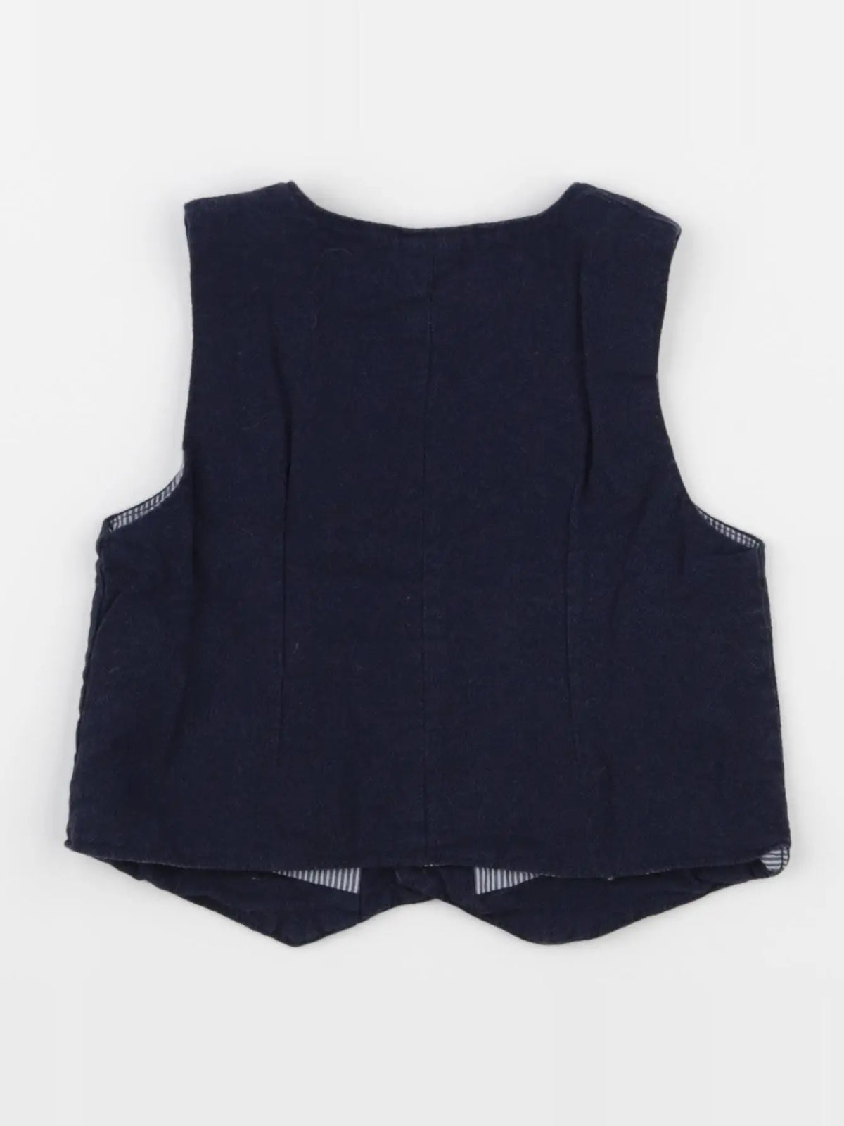 Vertbaudet - gilet bleu - 18 mois