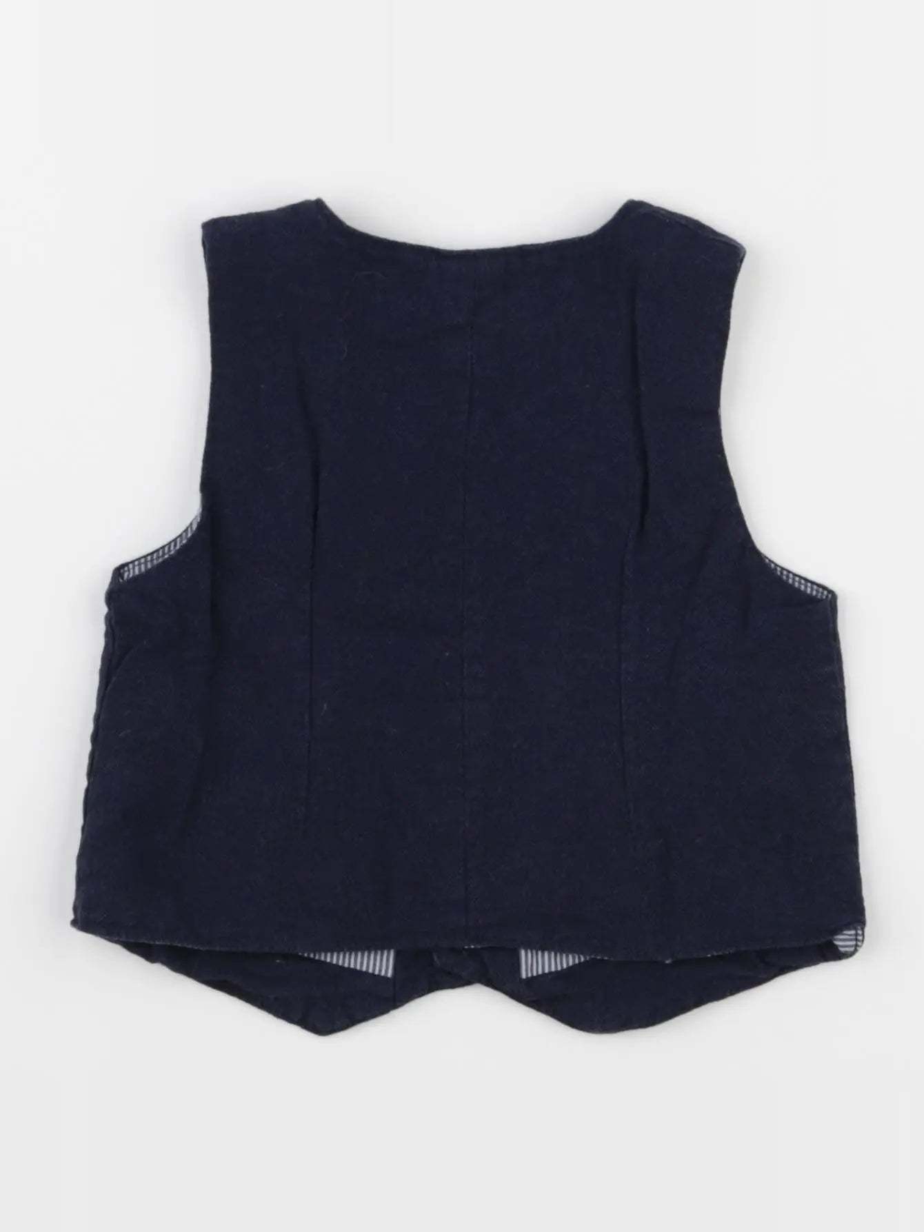 Vertbaudet - gilet bleu - 18 mois