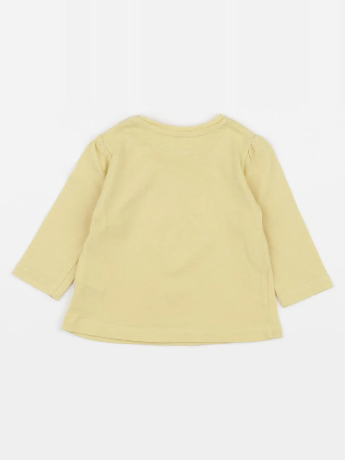 Vertbaudet - tee-shirt jaune - 3 mois