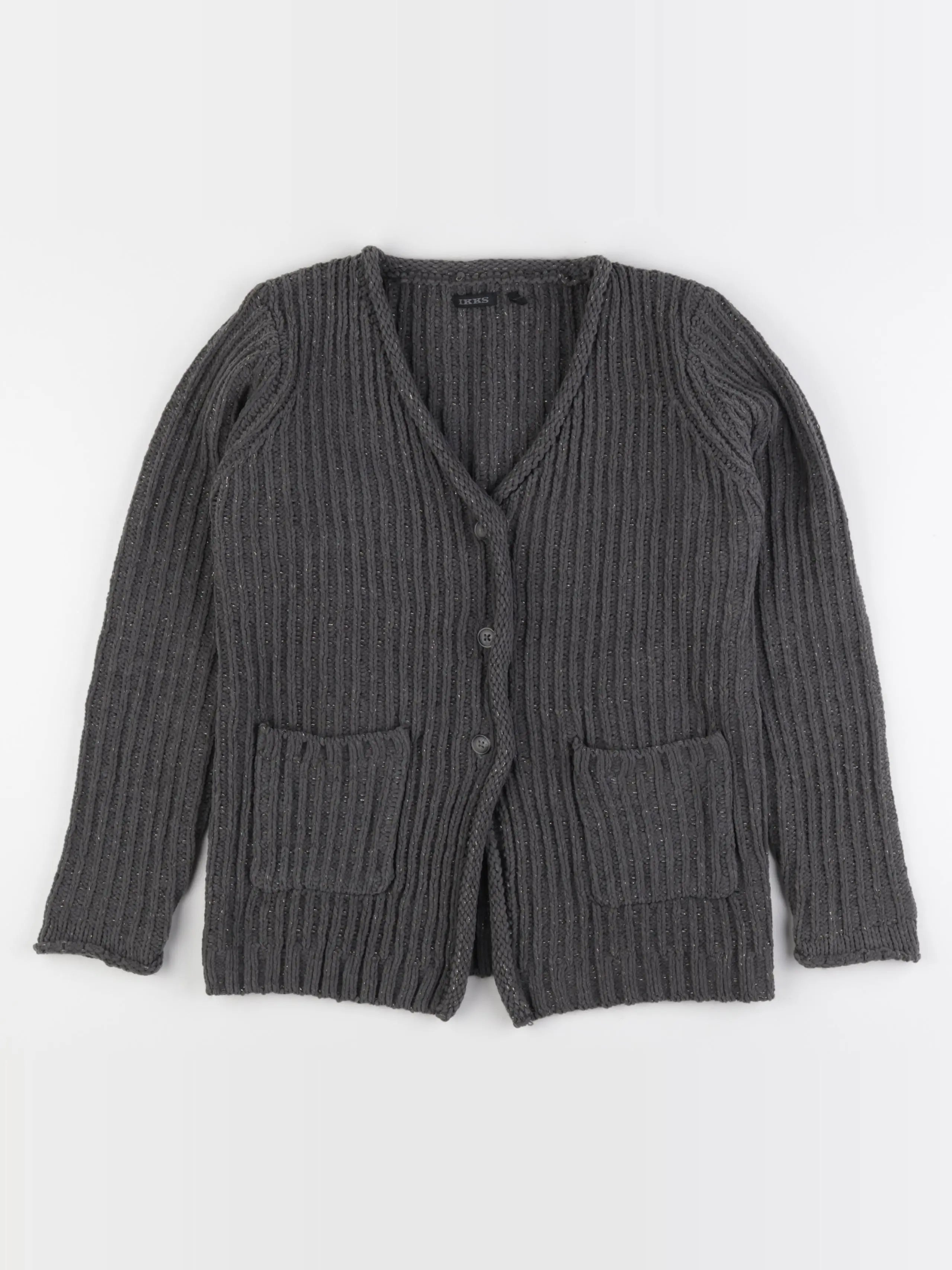 IKKS - gilet gris - 10 ans