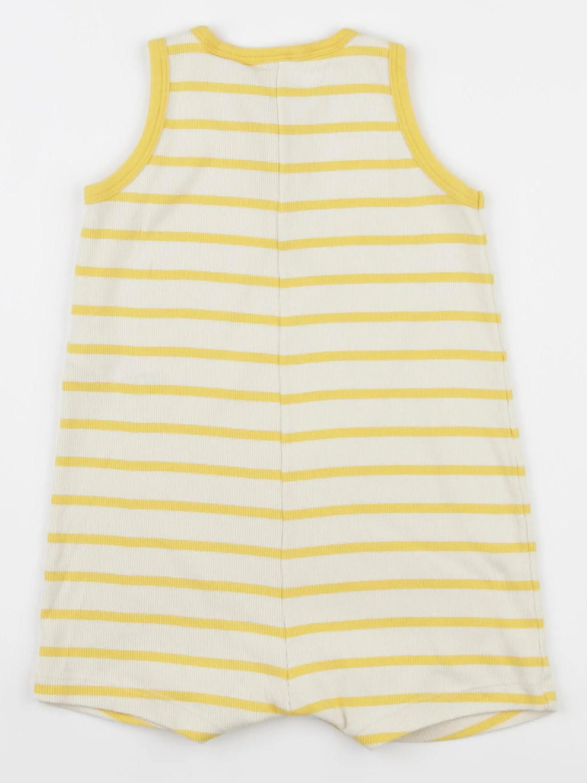 Petit Bateau - combinaison jaune - 24 mois