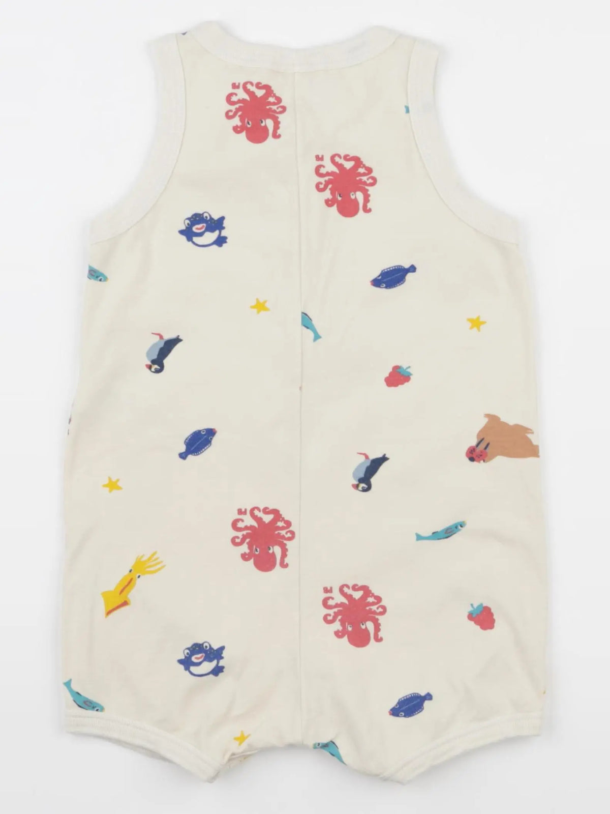 Petit Bateau - combinaison beige - 24 mois