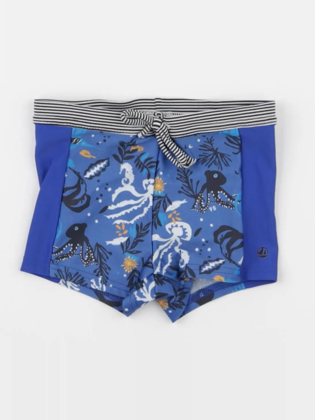 Petit Bateau - maillot de bain bleu - 24 mois