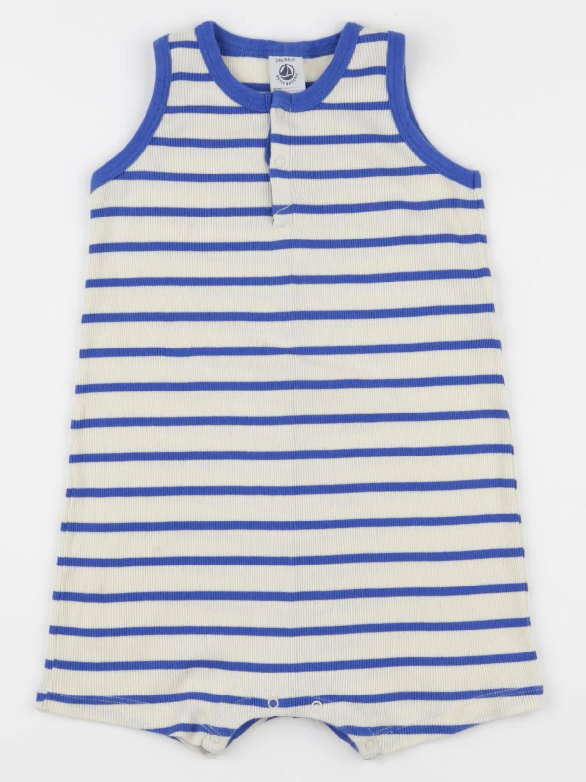 Petit Bateau - combinaison beige - 24 mois