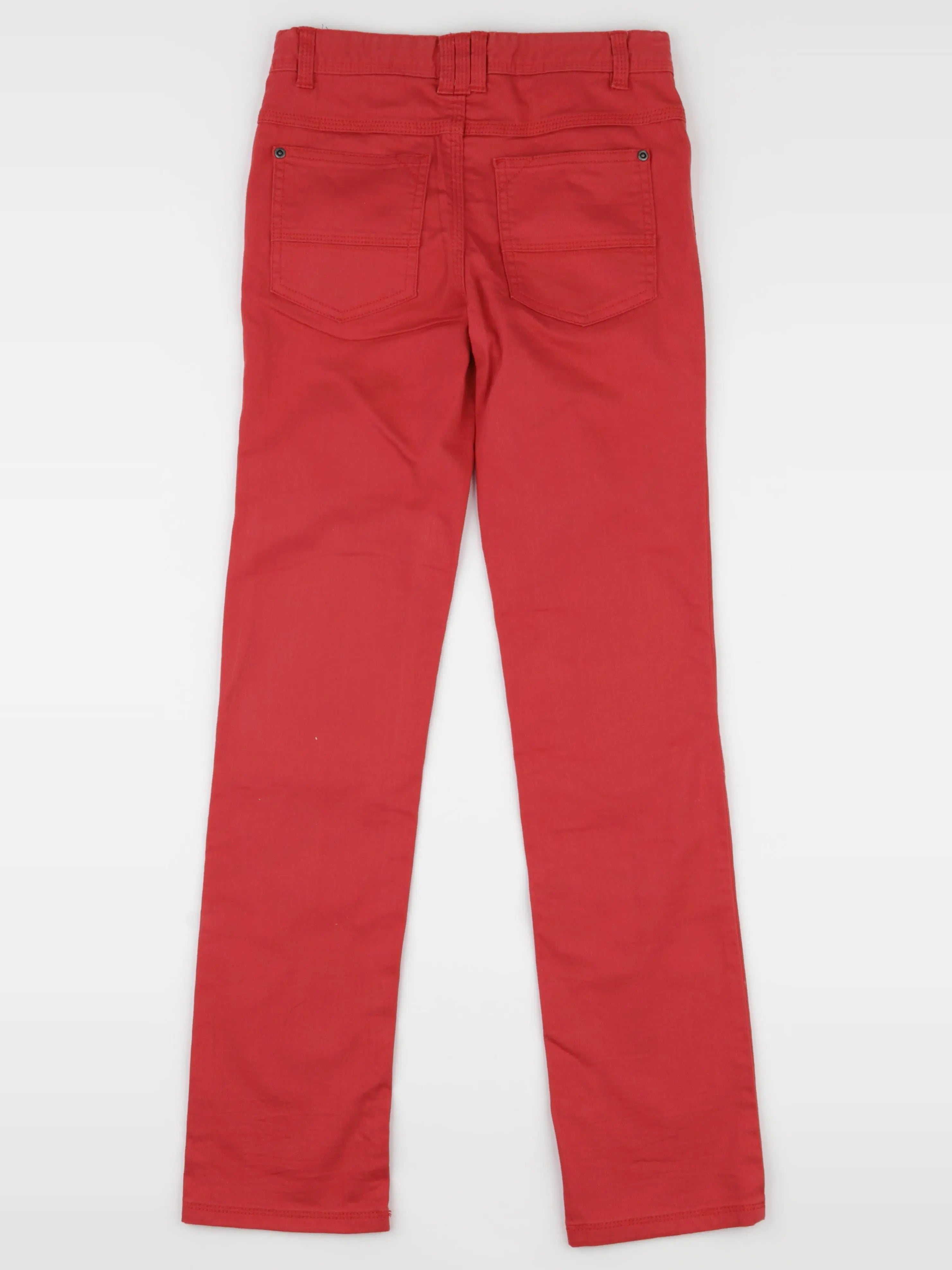 Vertbaudet - jean rouge - 12 ans