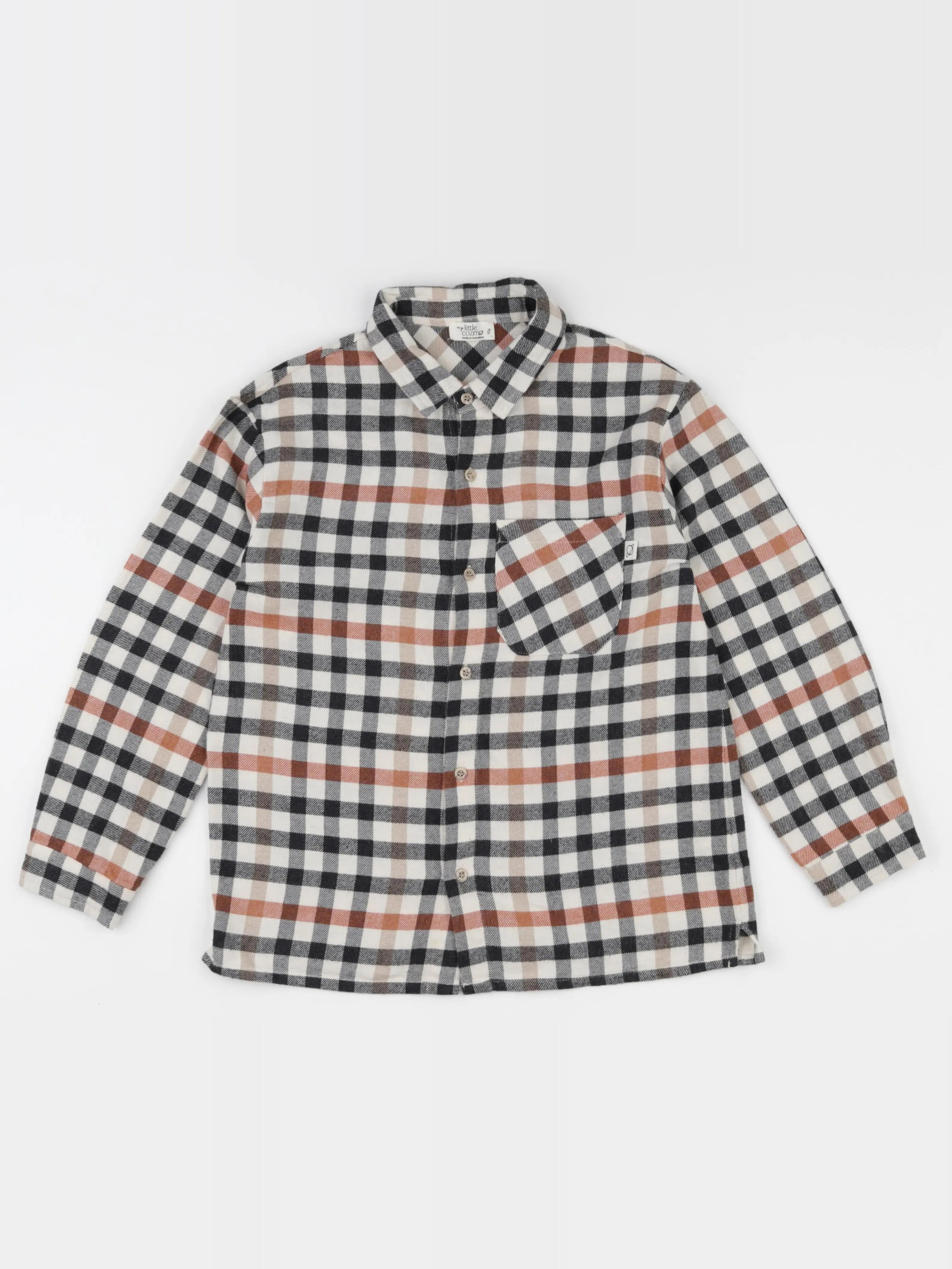 My little cozmo - chemise noir - 10 ans