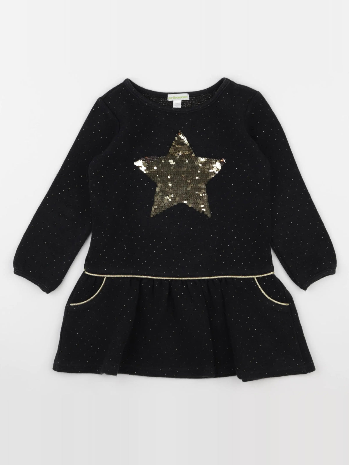 Vertbaudet - robe noir - 5 ans