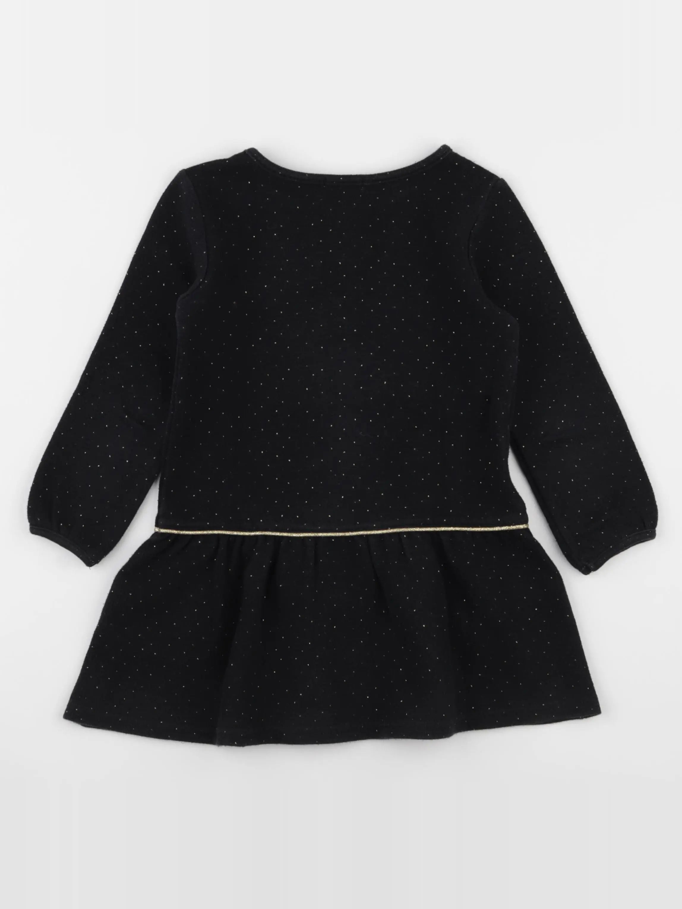Vertbaudet - robe noir - 5 ans