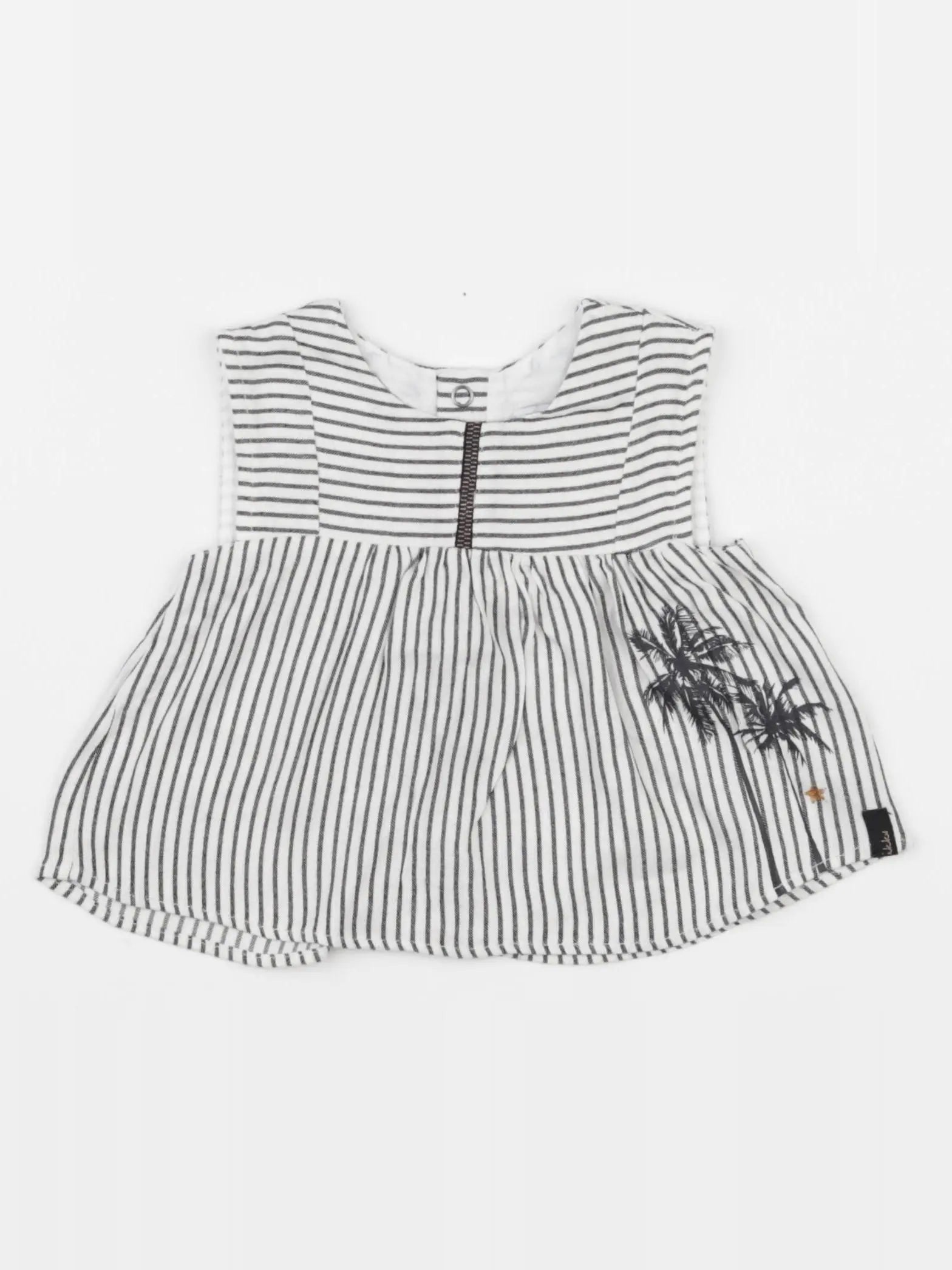 IKKS - blouse gris - 6 mois