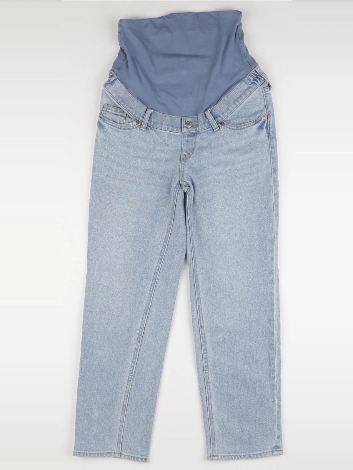 H&M - jean grossesse bleu - xs