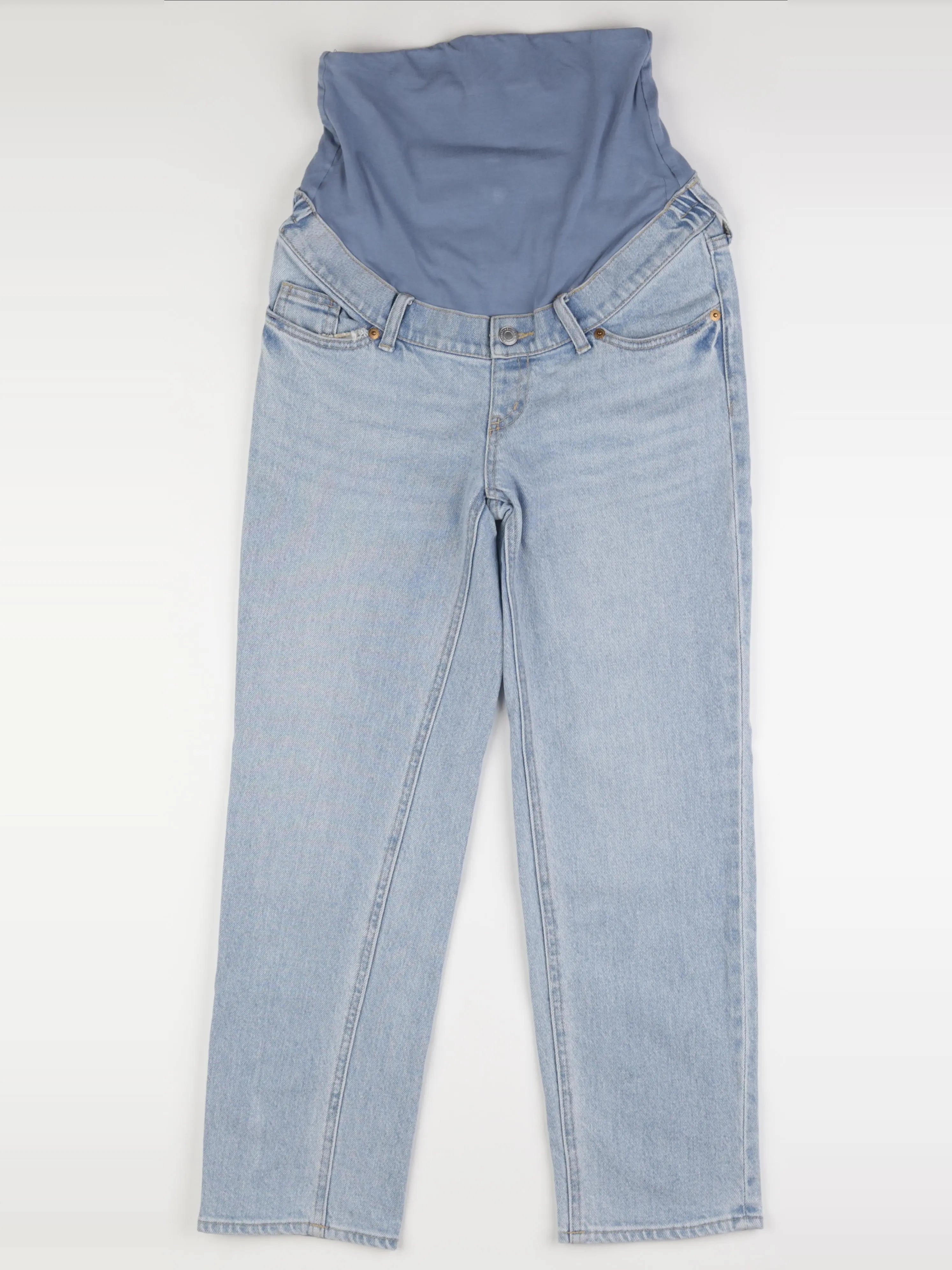 H&M - jean grossesse bleu - xs