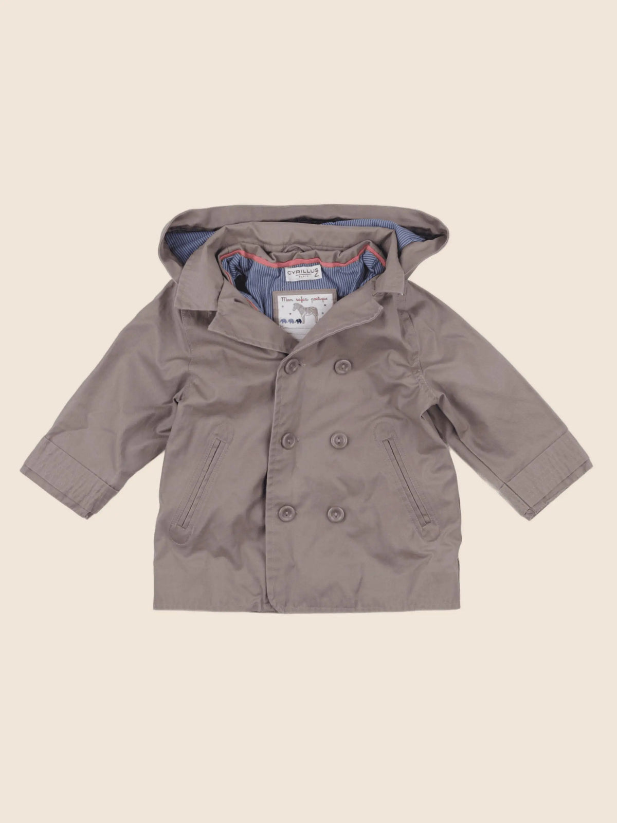 Cyrillus - veste marron - 6 mois