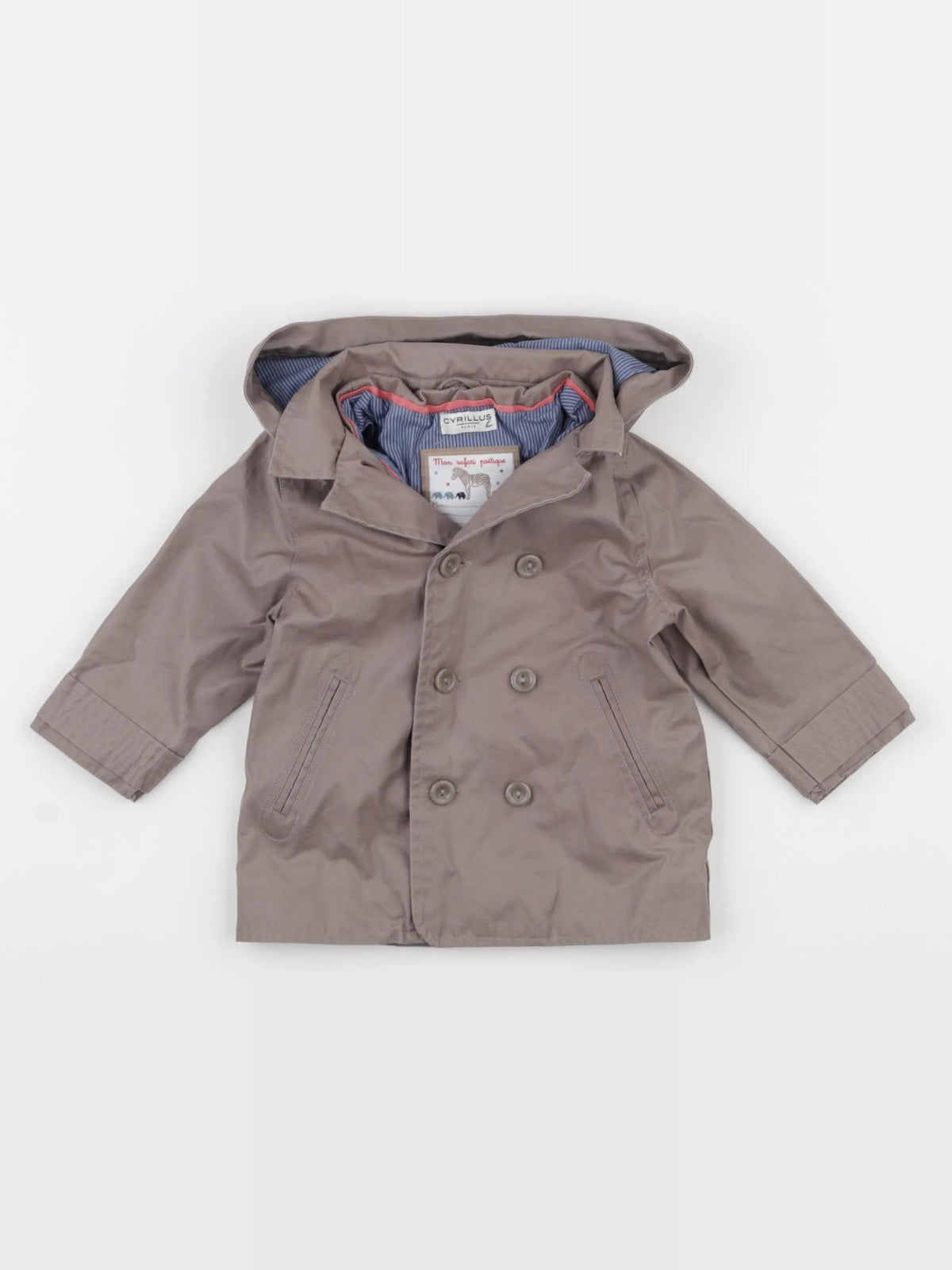 Cyrillus - veste marron - 6 mois