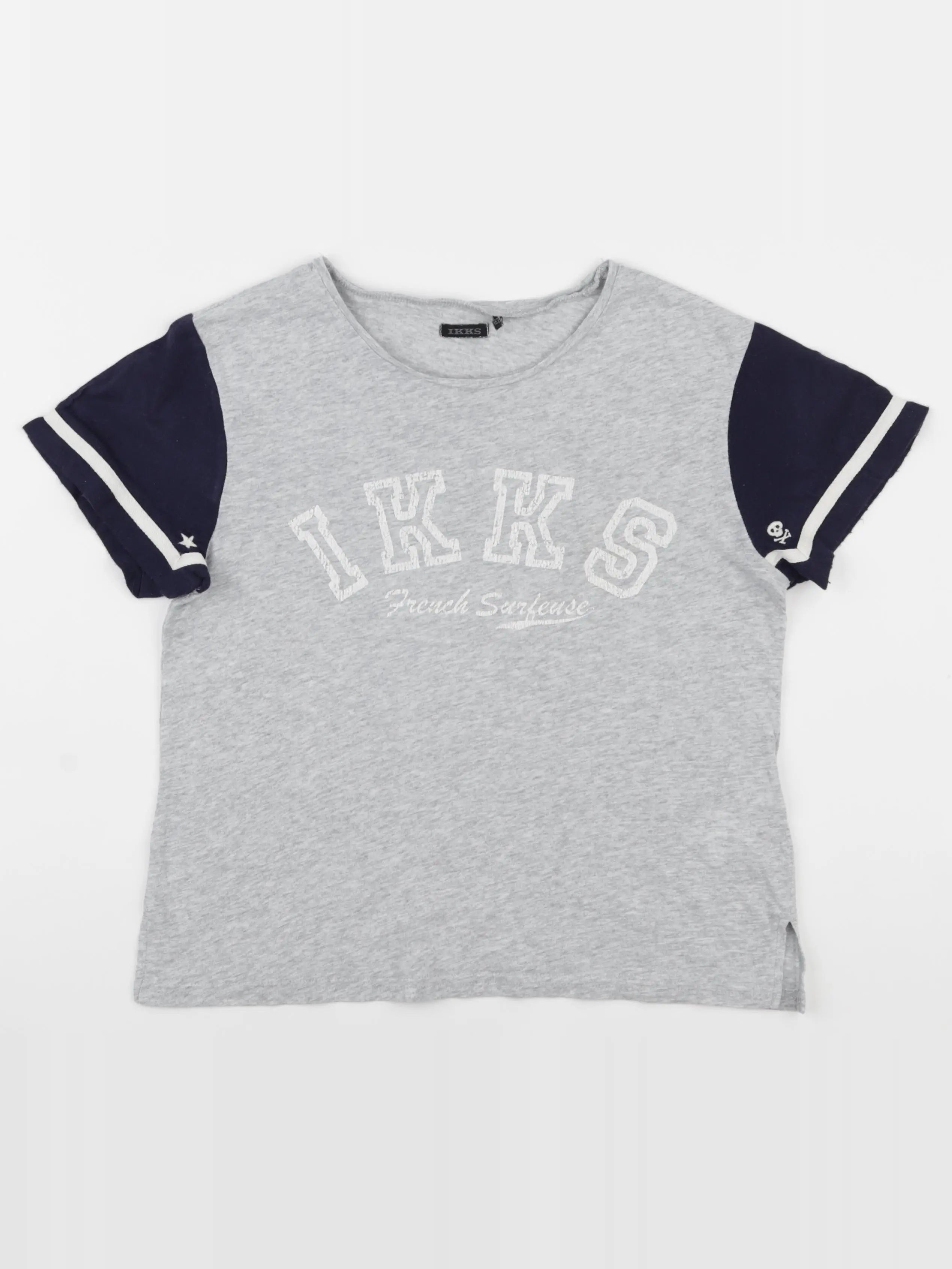 IKKS - tee-shirt gris - 12 ans