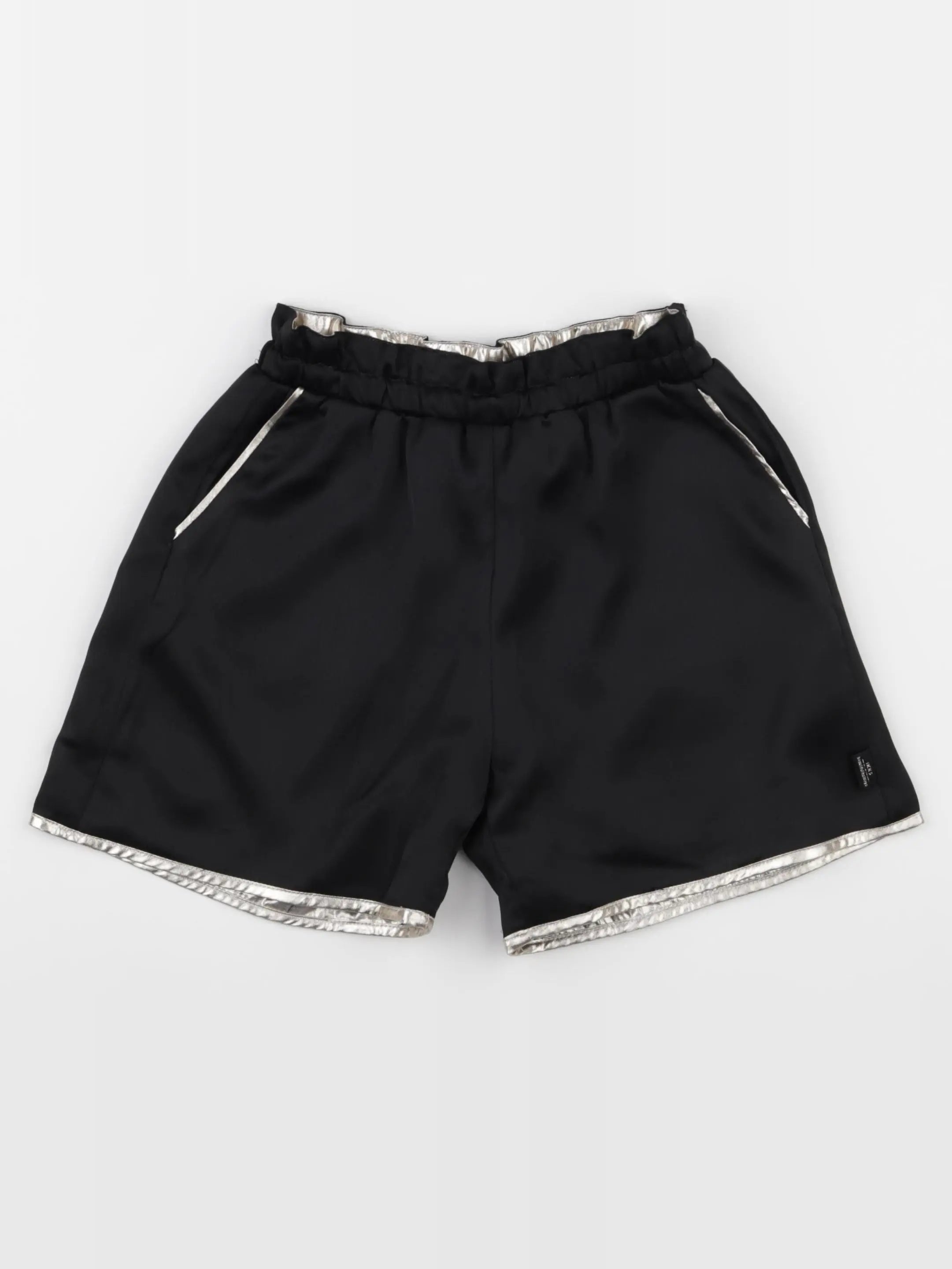 IKKS - short réversible noir, or - 8 ans