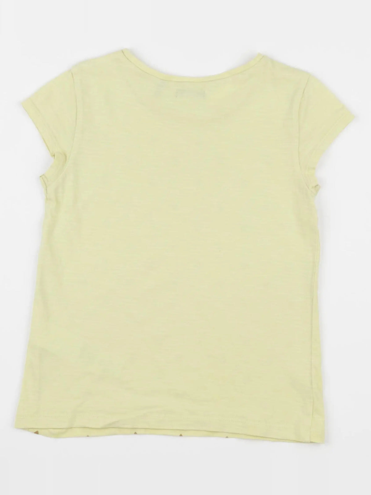 IKKS - tee-shirt jaune - 6 ans