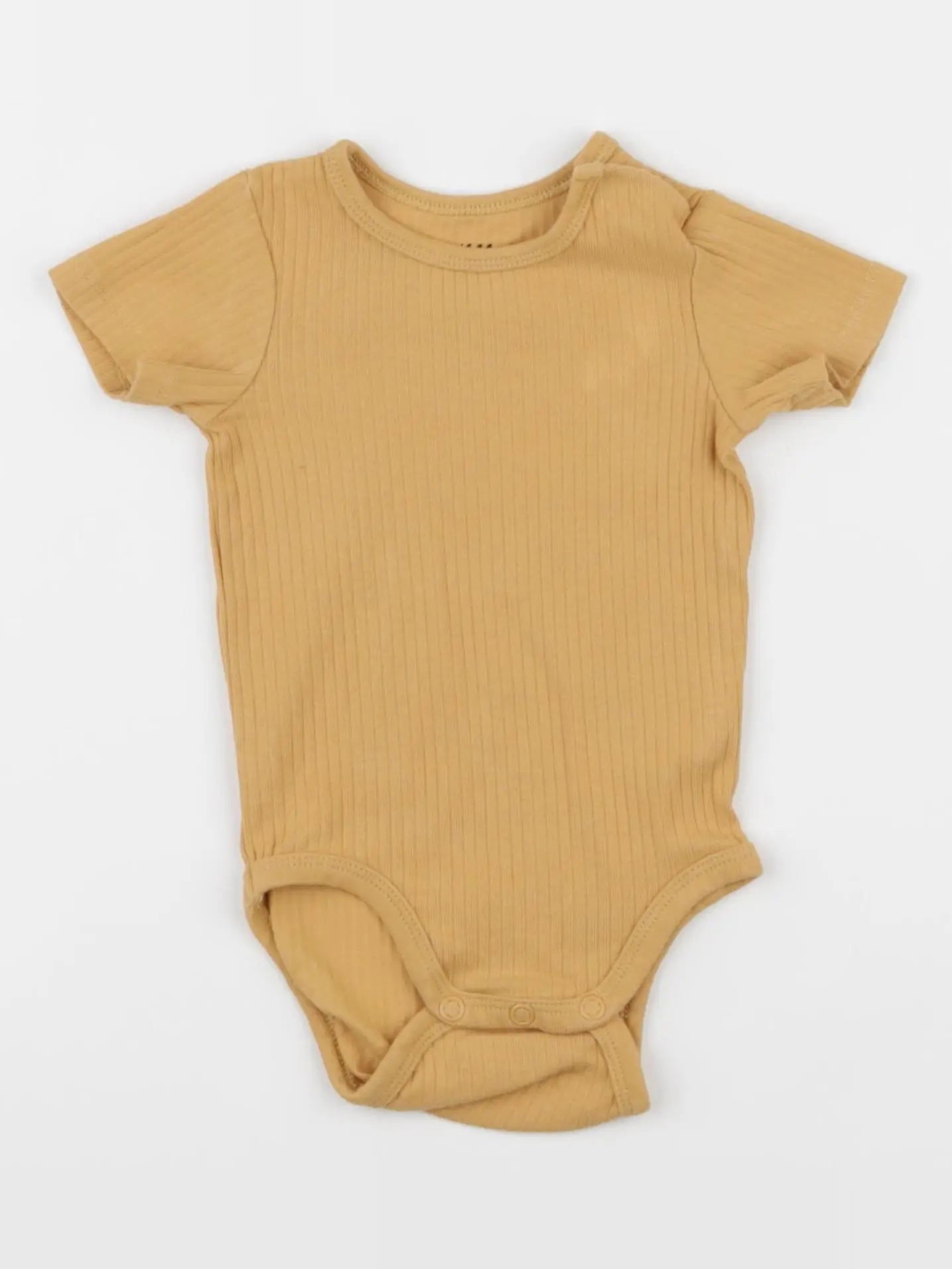 H&M - body jaune - 6 mois