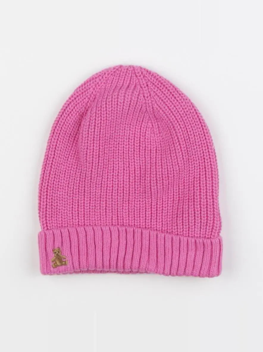 GAP - bonnet rose - 6/12 mois
