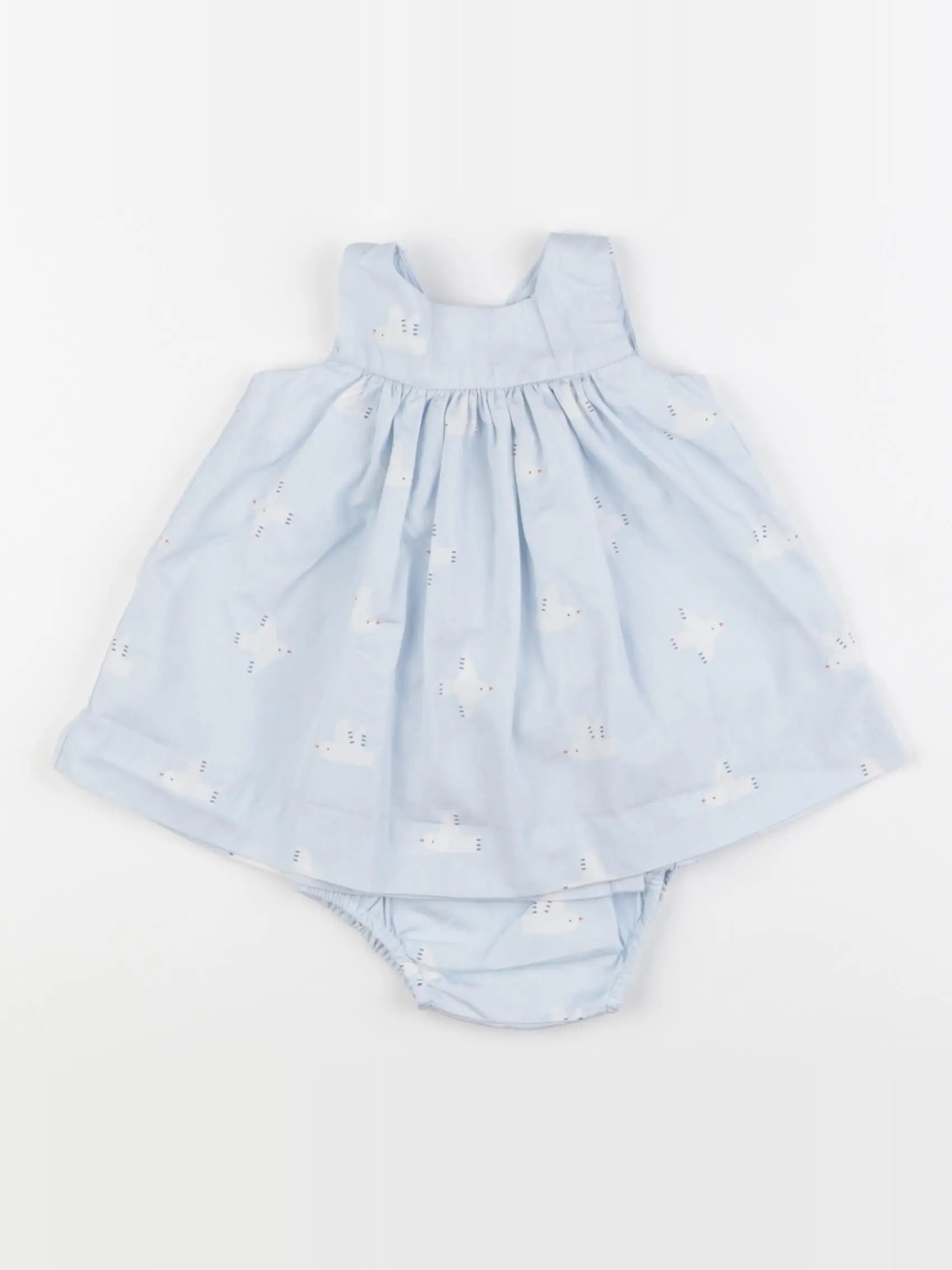 Jacadi - robe bleu - 3 mois