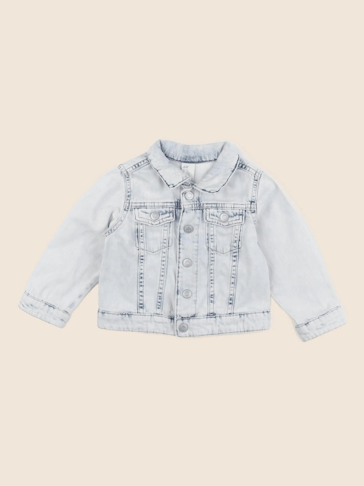 H&M - veste bleu - 12/18 mois