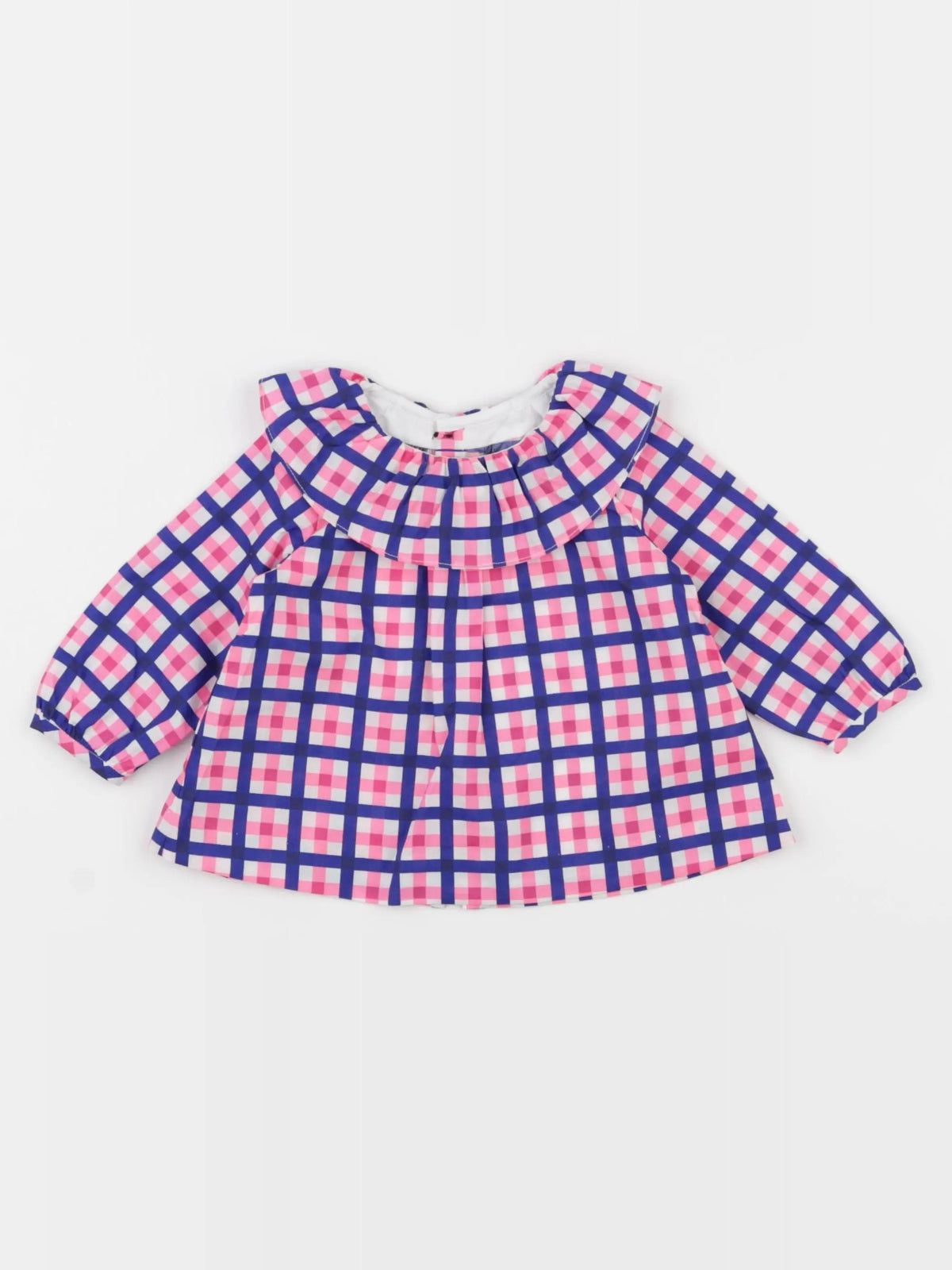 Jacadi - blouse bleu, rose - 6 mois