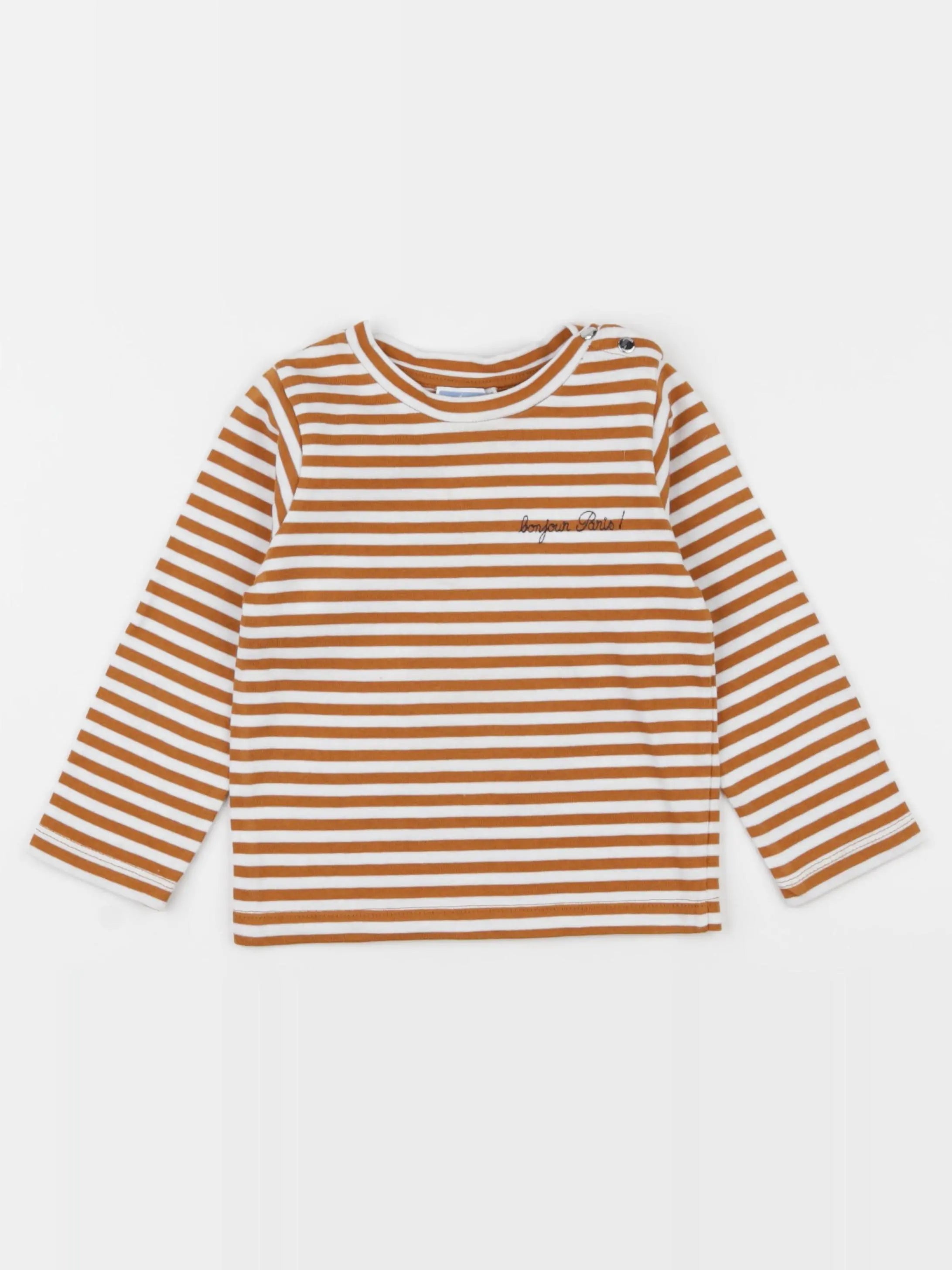 Jacadi - tee-shirt beige - 24 mois