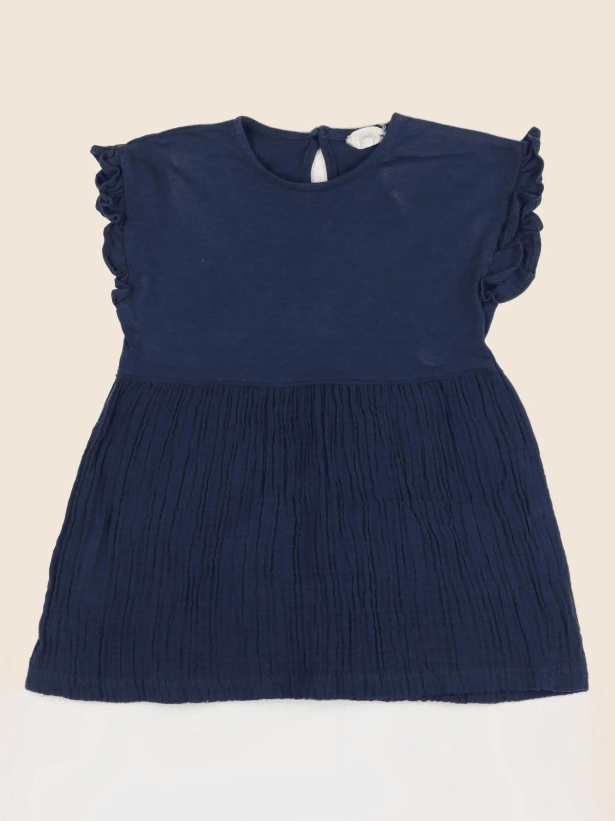 Mango - robe bleu - 18/24 mois