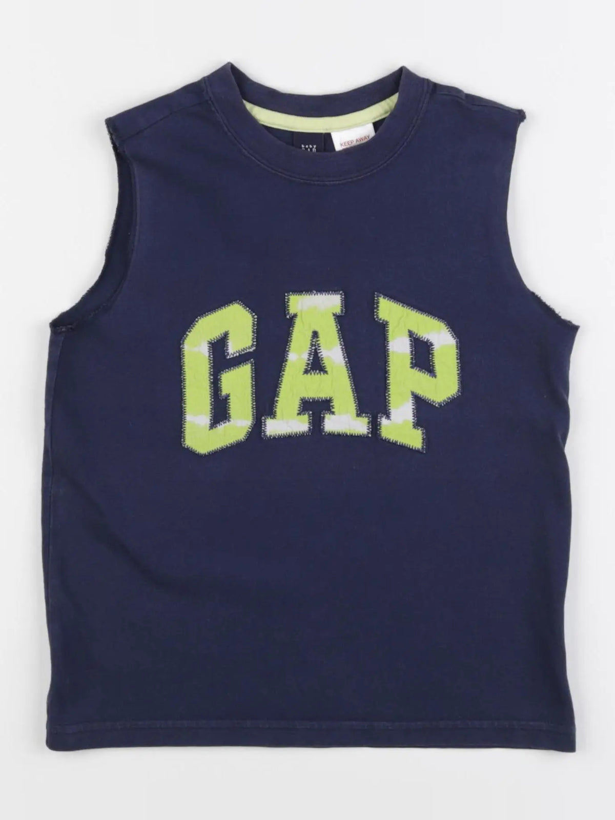 GAP - débardeur bleu - 2 ans