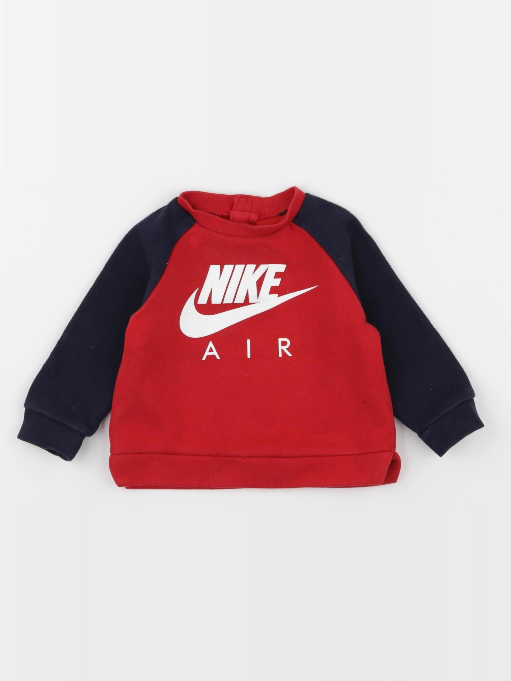 Nike - sweat bleu, rouge - 12 mois
