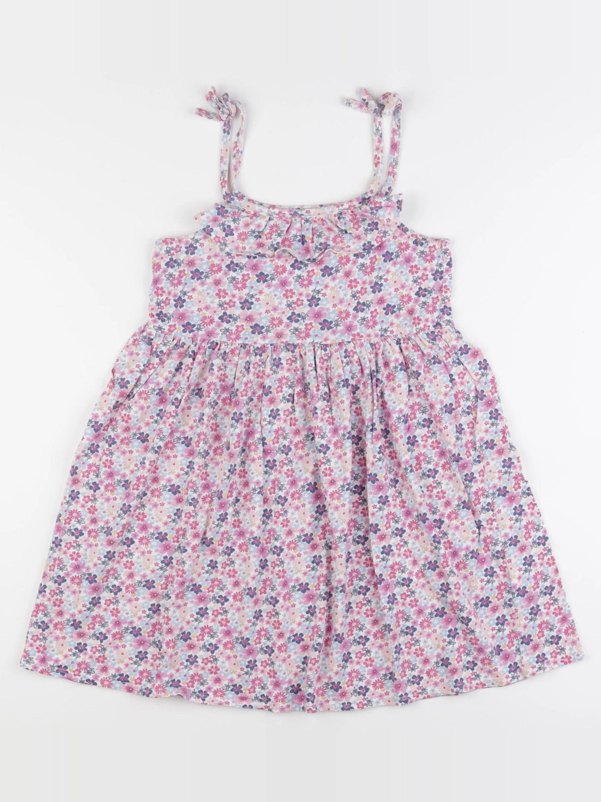 Vertbaudet - robe multicolore - 10 ans