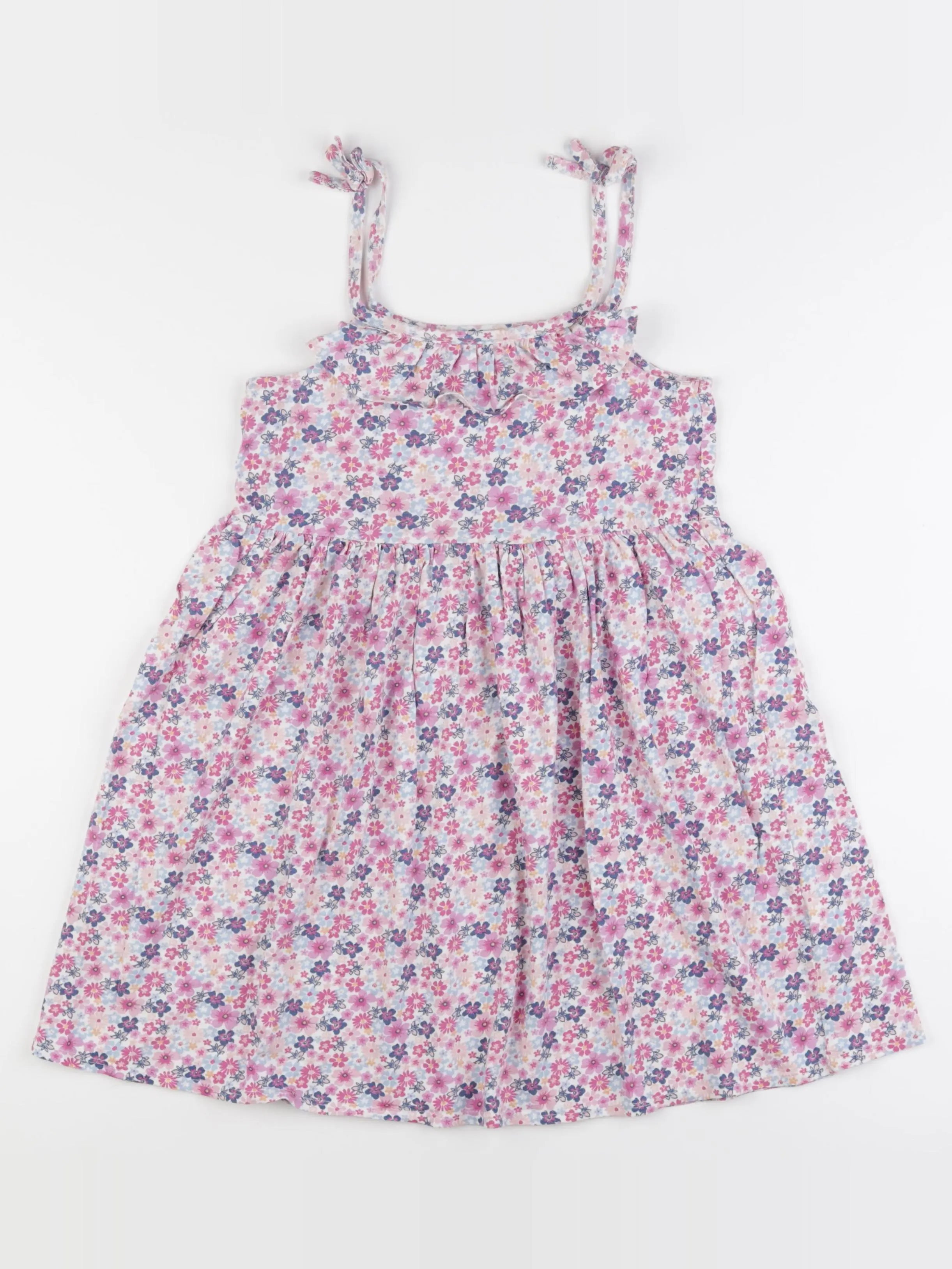Vertbaudet - robe multicolore - 10 ans