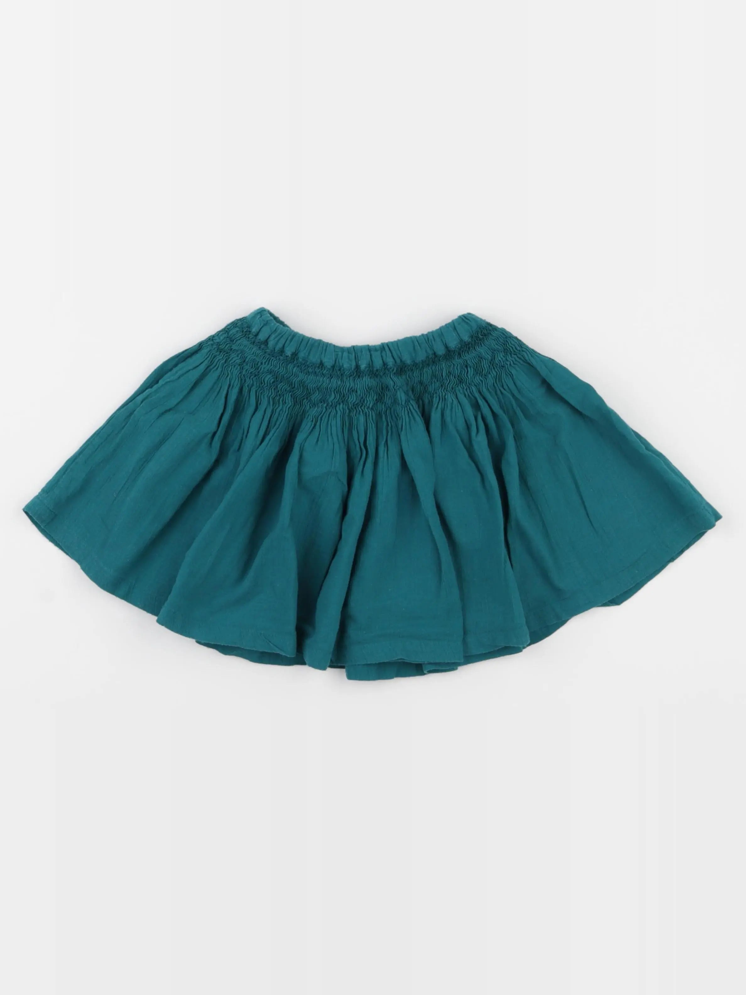 Bonton - jupe short vert - 6 ans