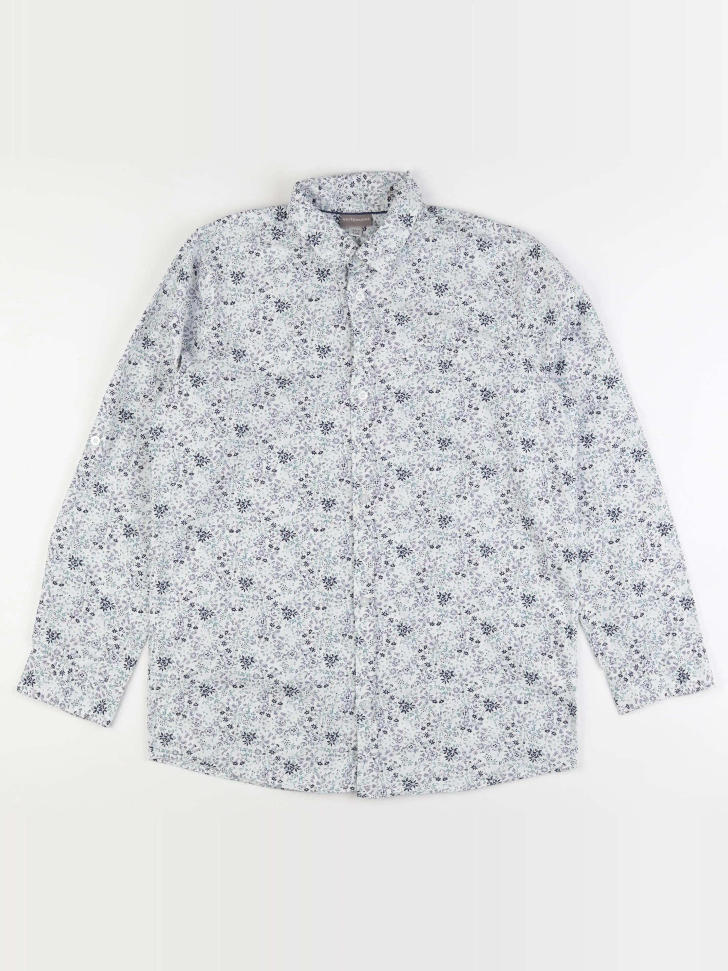 Vertbaudet - chemise multicolore - 14 ans