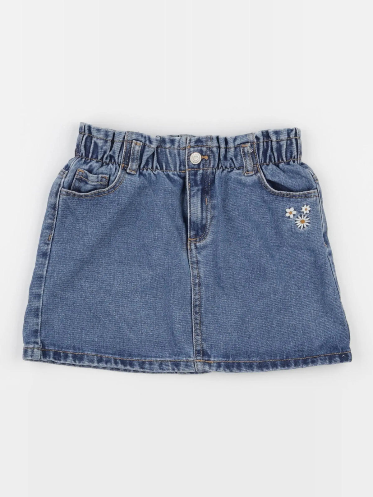 Vertbaudet - jupe bleu - 6 ans
