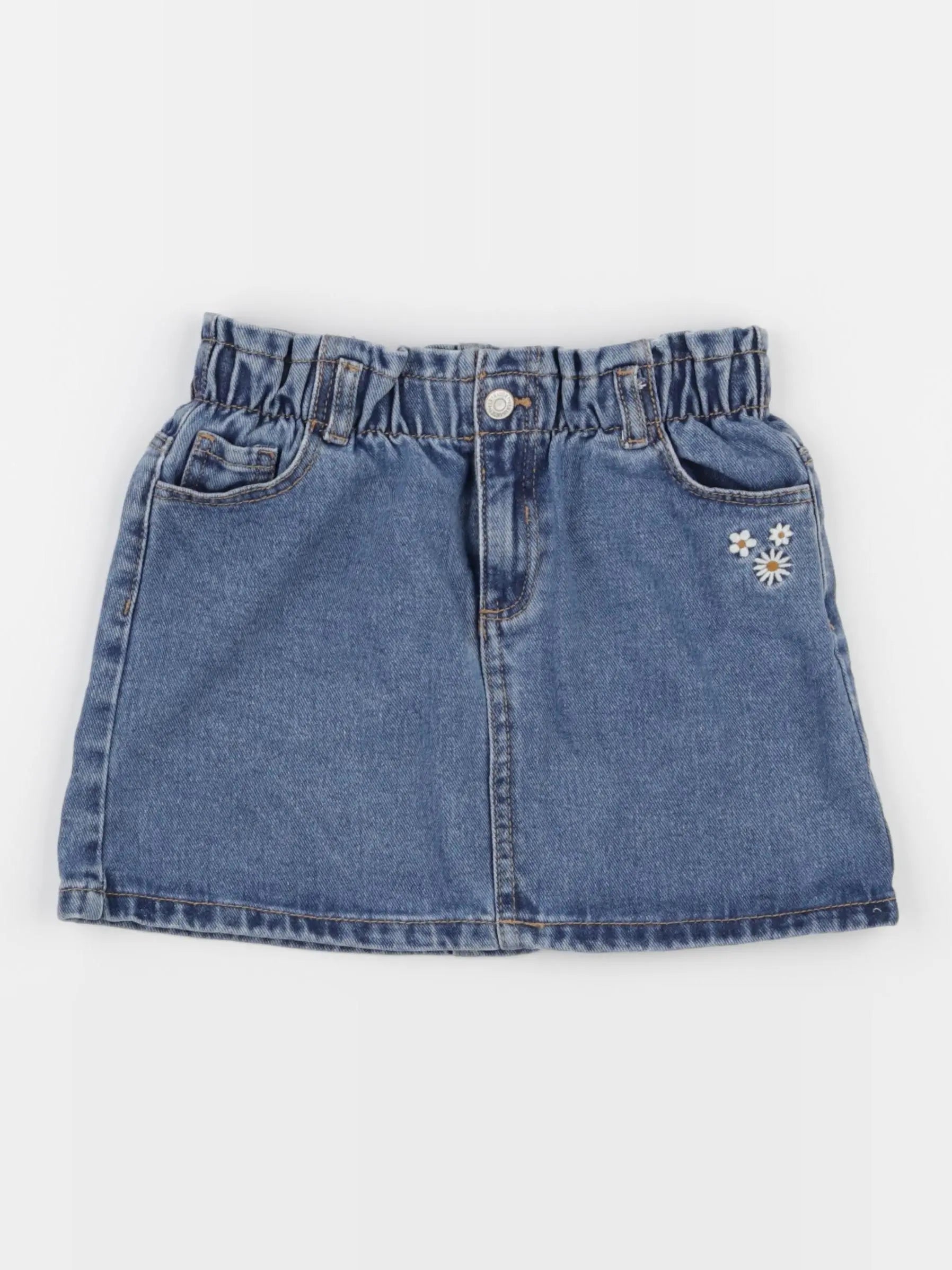 Vertbaudet - jupe bleu - 6 ans