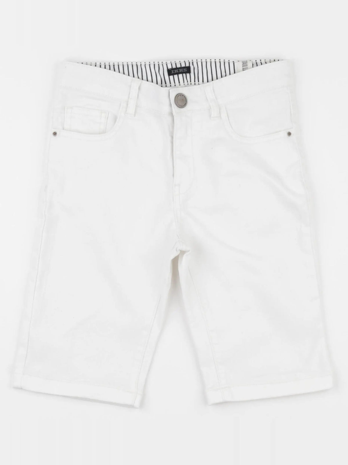 IKKS - short blanc - 10 ans