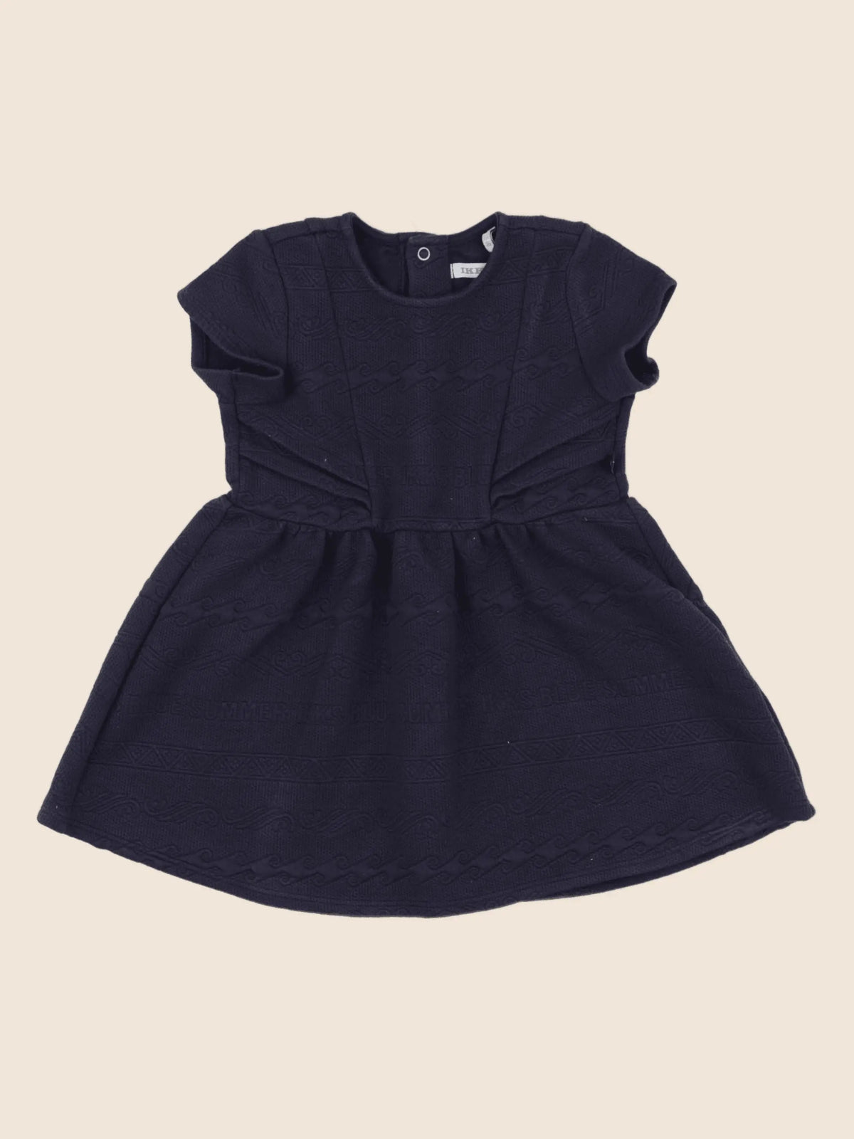 IKKS - robe bleu - 2 ans