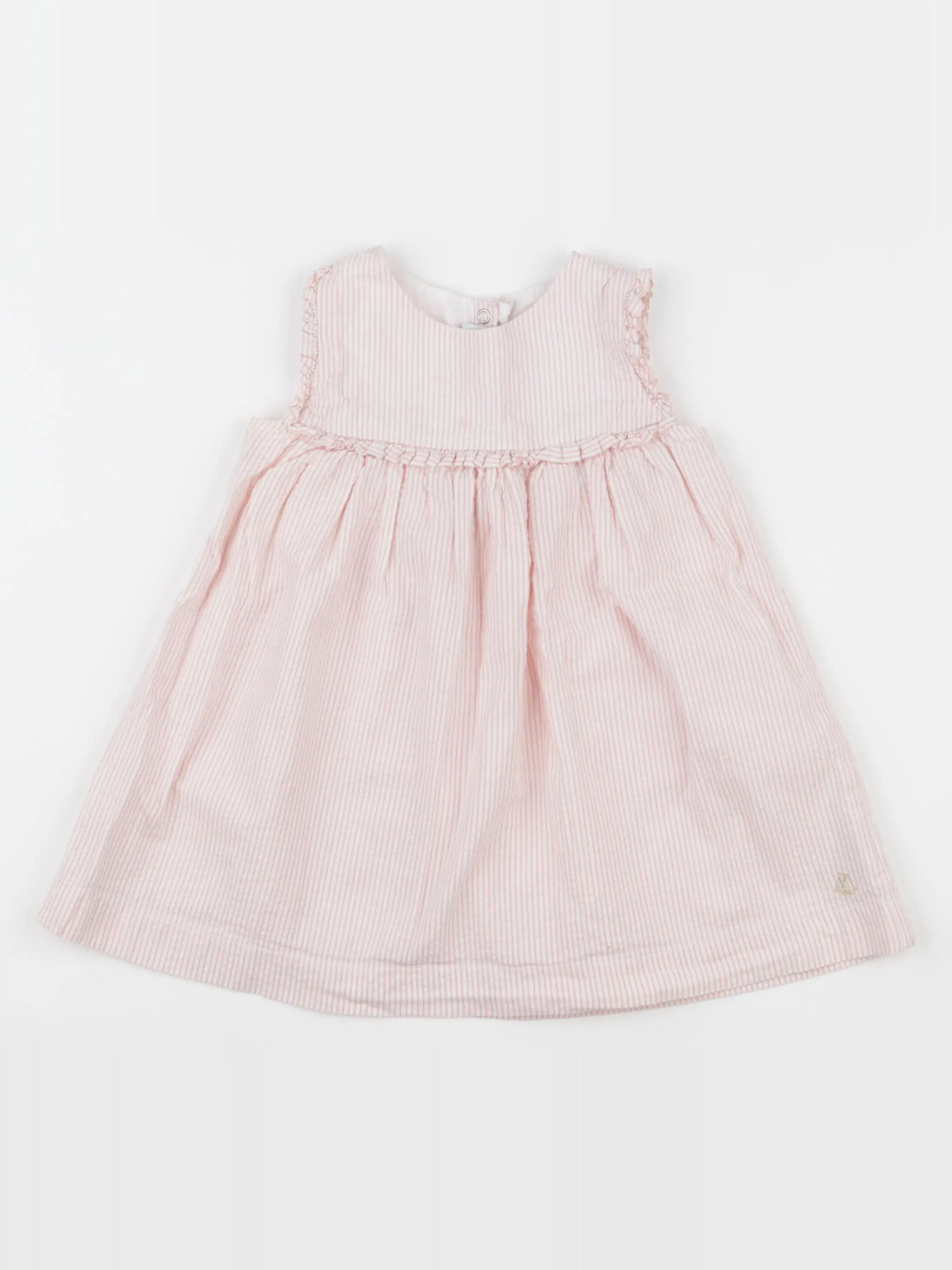 Petit Bateau - robe rose - 24 mois